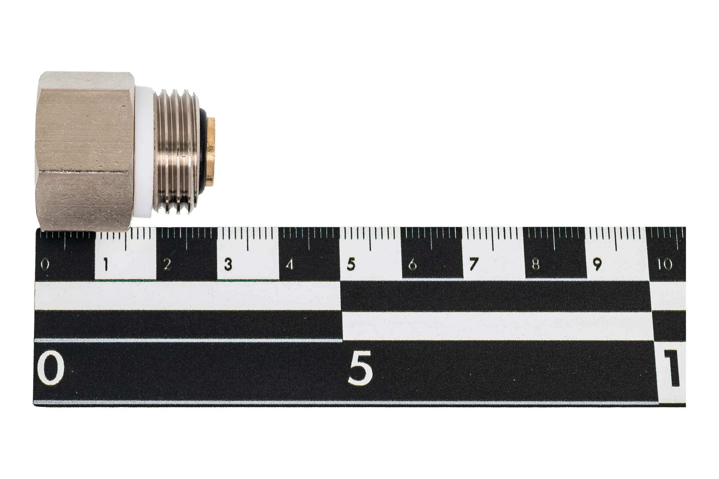 Клапан отсечной для воздухоотводчика Uni-Fitt НВ 1/2", никелированный 220N2001