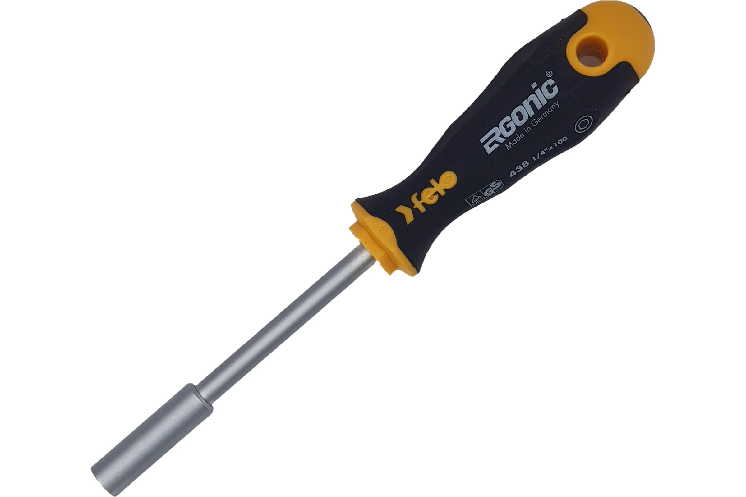 Отвертка Felo Ergonic с насадкой под биты 1/4" 43812540