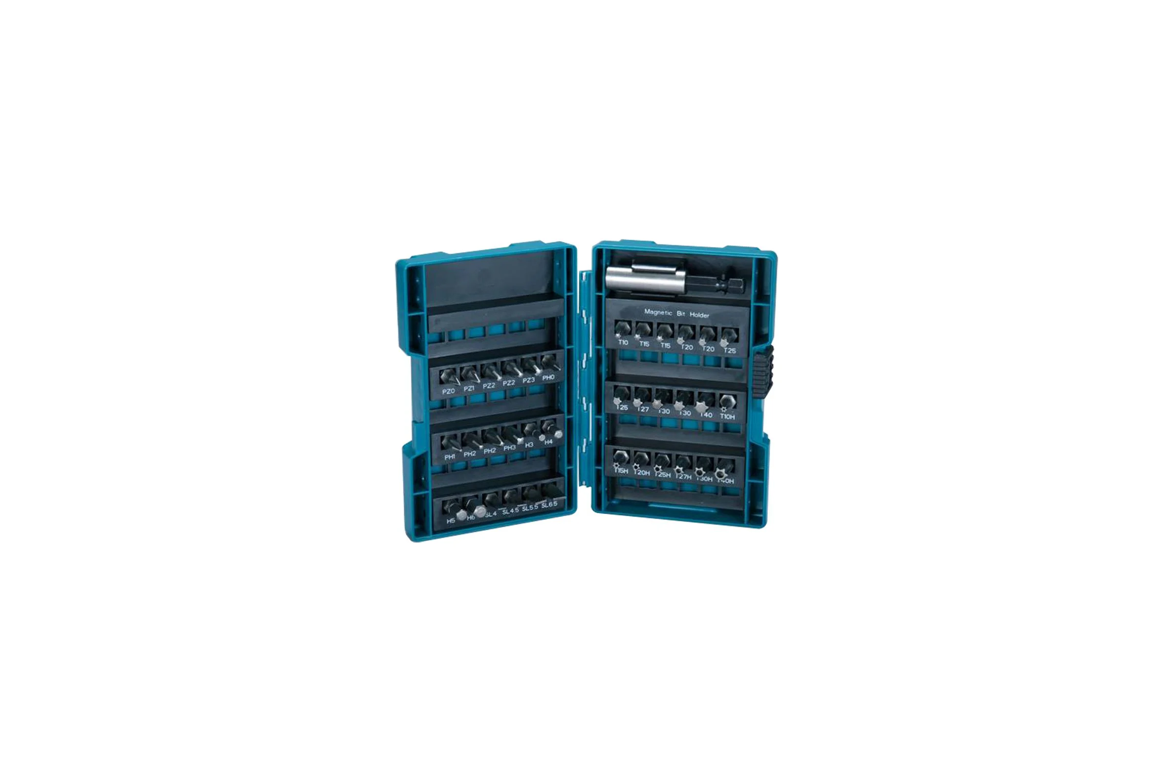 Набор насадок 37 шт. в упаковке 10 наборов Makita B-28606-10