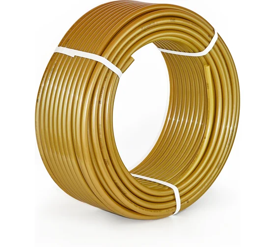 Труба PEX ДТРД 20x2.8, бухта 200 м, золотистая VI7 2028200PXGD