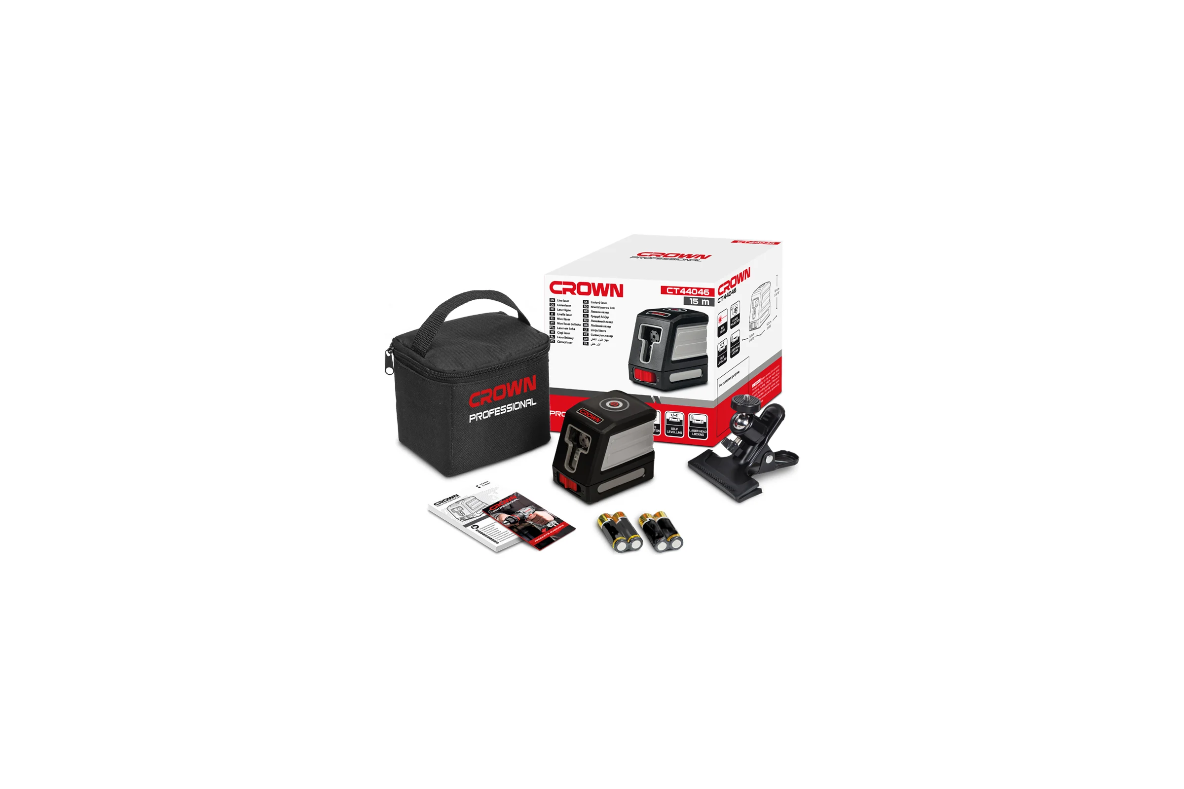 Лазерный нивелир CROWN CT44046