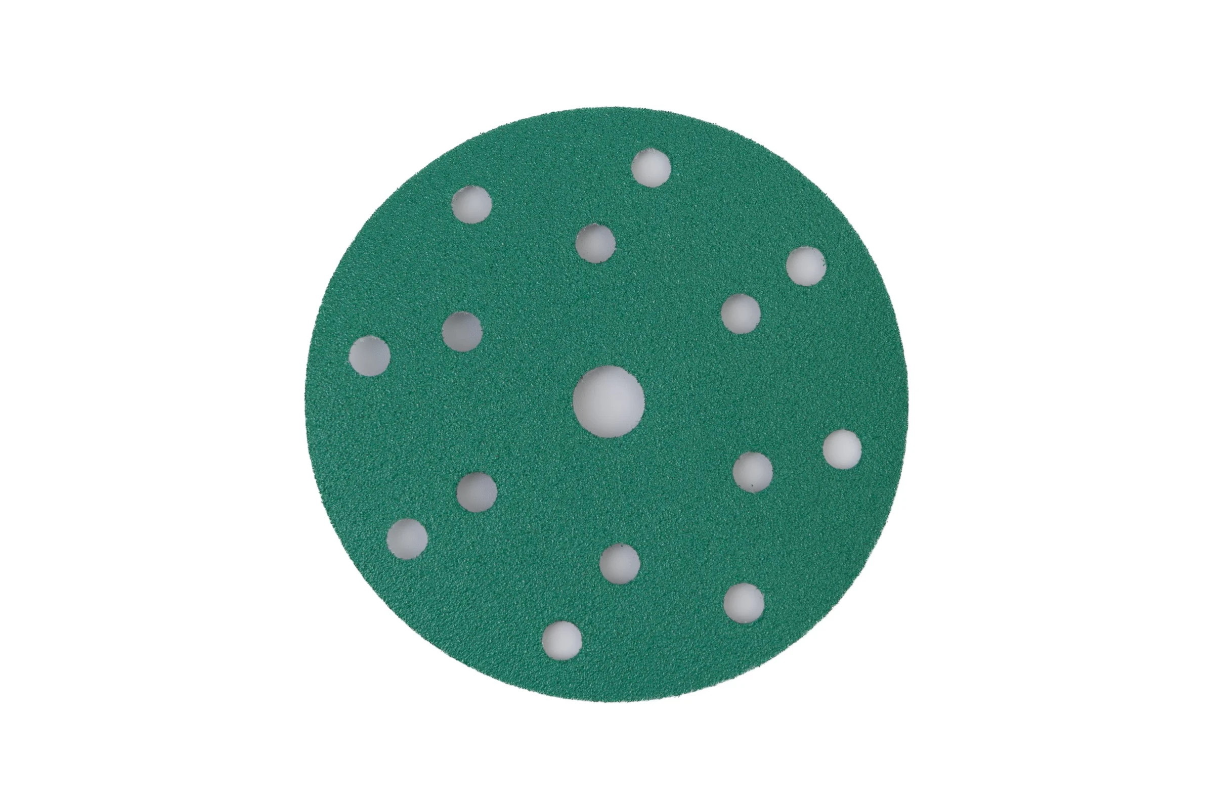 Абразивный круг GREEN Film 150 мм, P240, 15 отверстий, на липучке, 100 шт TILFLEX TL41-240/100