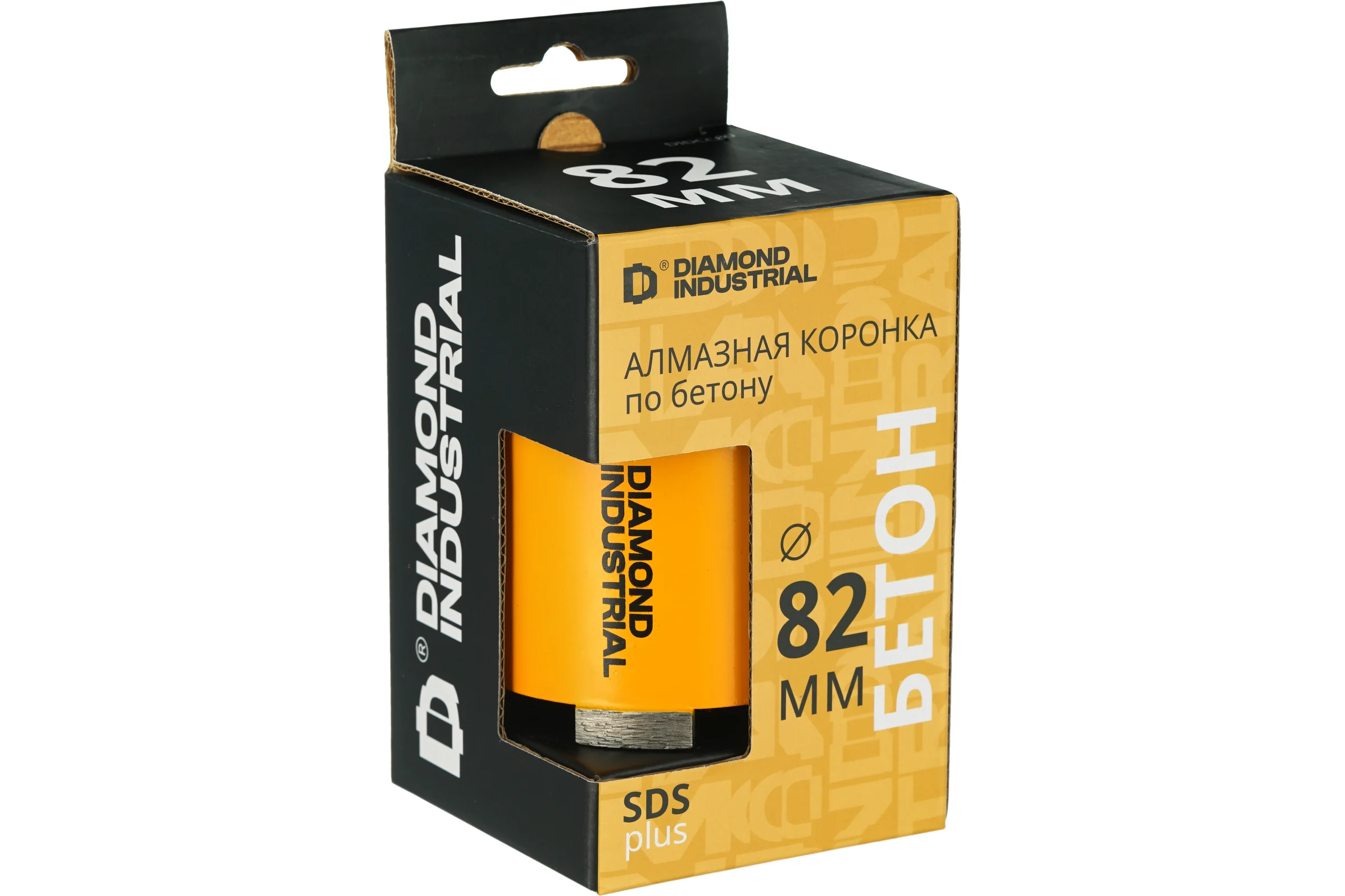 Коронка алмазная по бетону 82 мм SDS+ в сборе Diamond Industrial DIDCC80