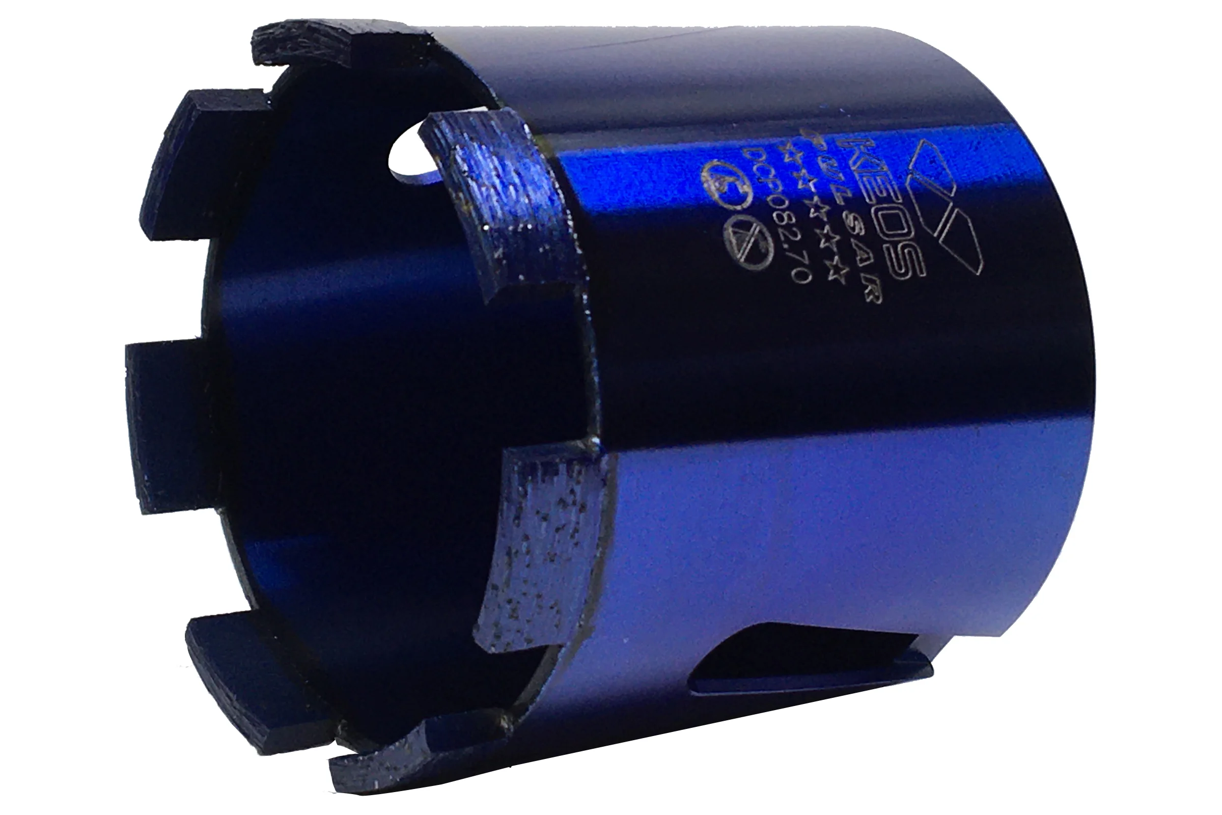 Коронка алмазная по бетону PULSAR микроудар (82х70 мм; М16) KEOS DCP082.70