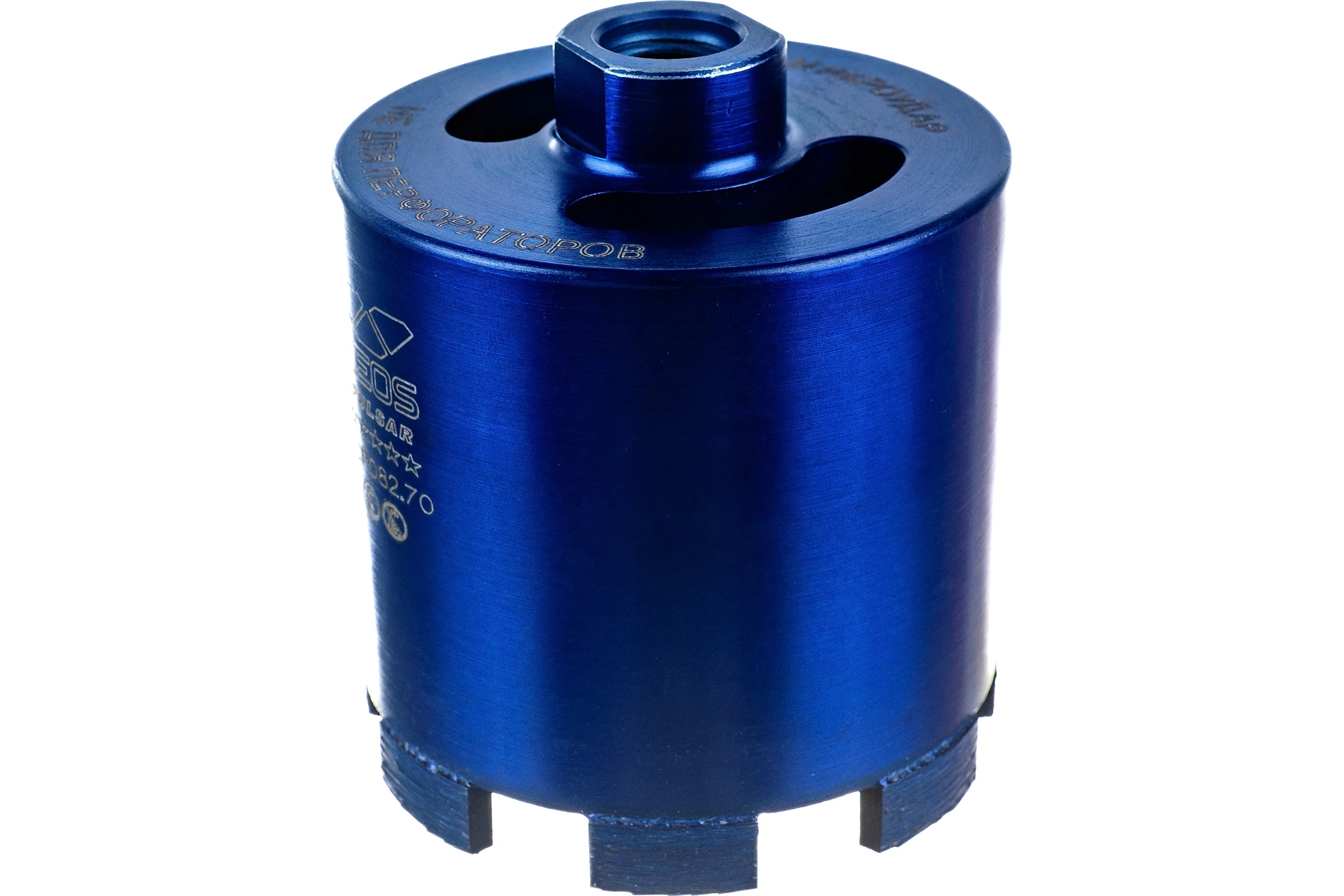 Коронка алмазная по бетону PULSAR микроудар (82х70 мм; М16) KEOS DCP082.70