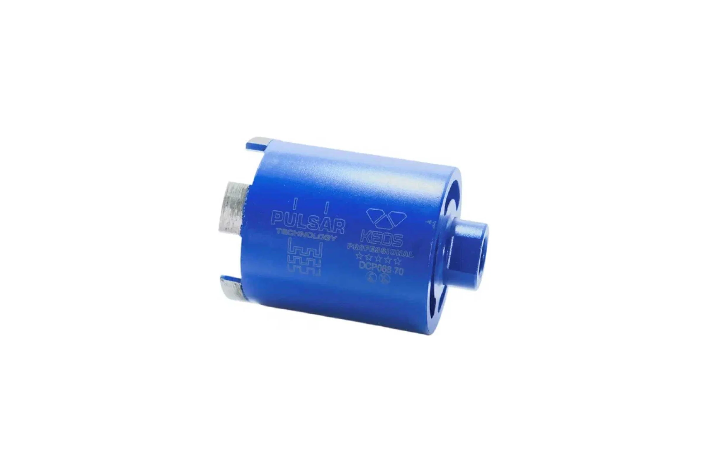 Коронка алмазная по бетону PULSAR микроудар (68/70 мм; М16) KEOS DCP068.70