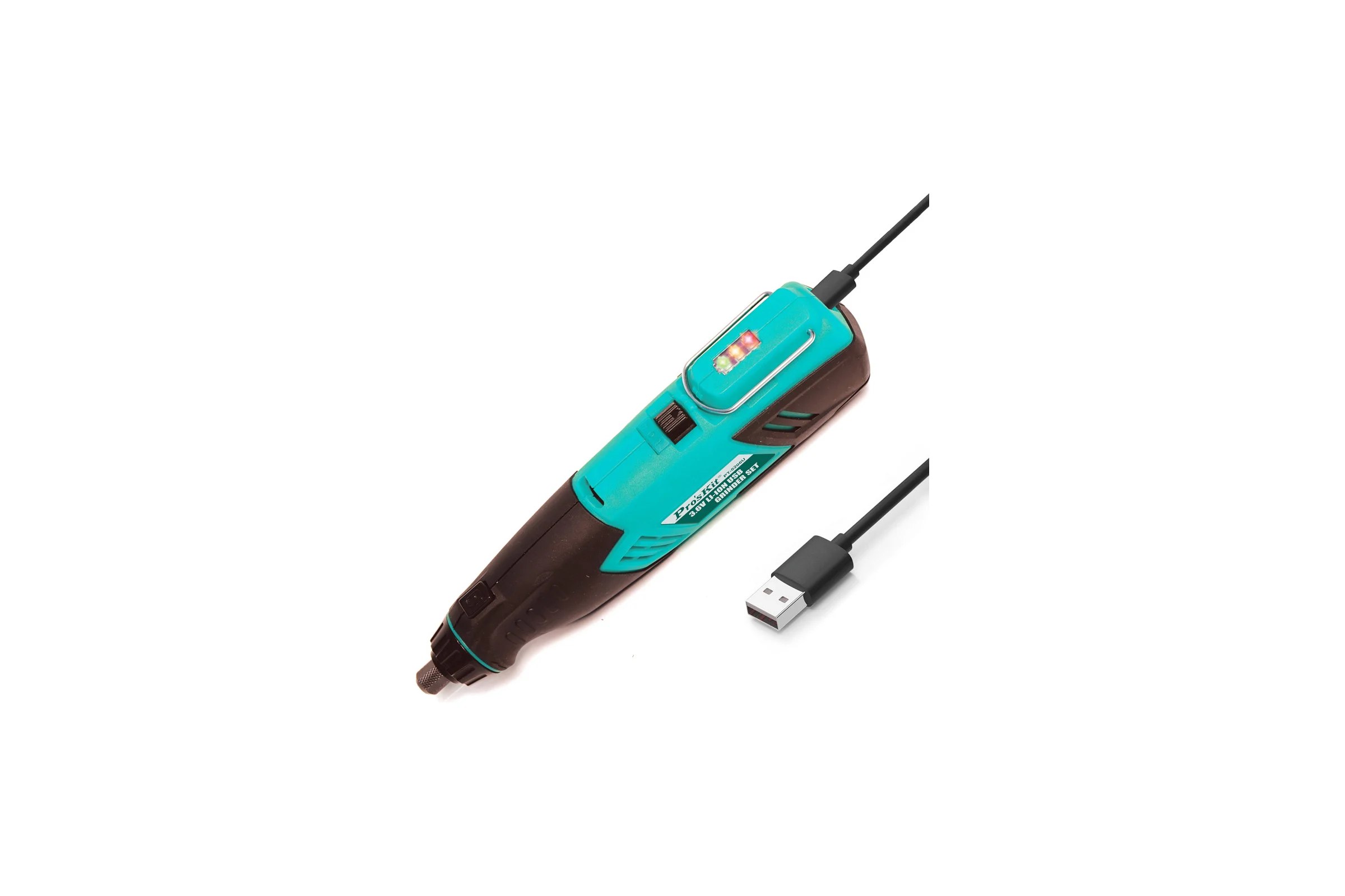 Аккумуляторная бормашина Pro'sKit PT-5206U, USB 00423605