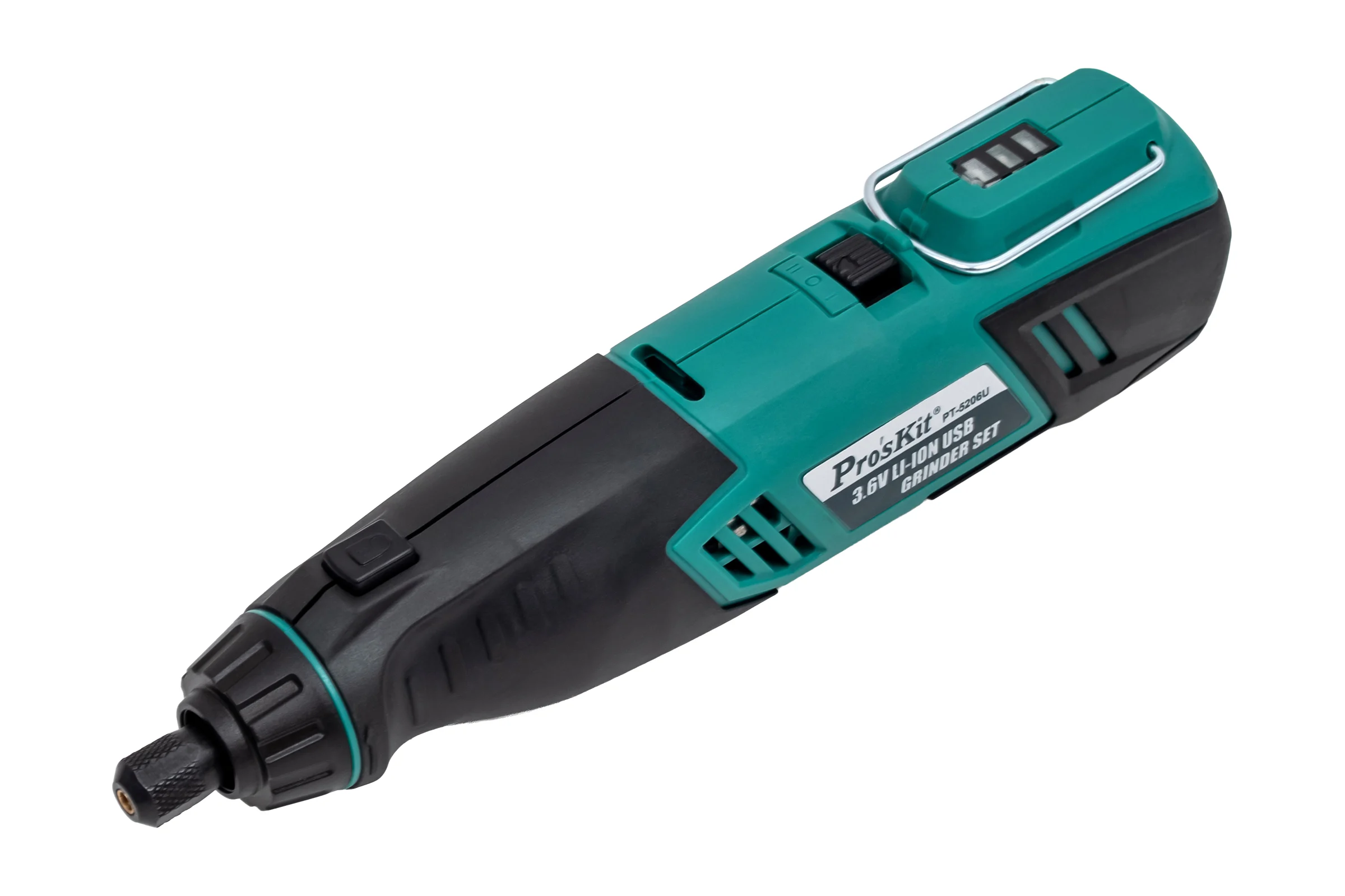 Аккумуляторная бормашина Pro'sKit PT-5206U, USB 00423605