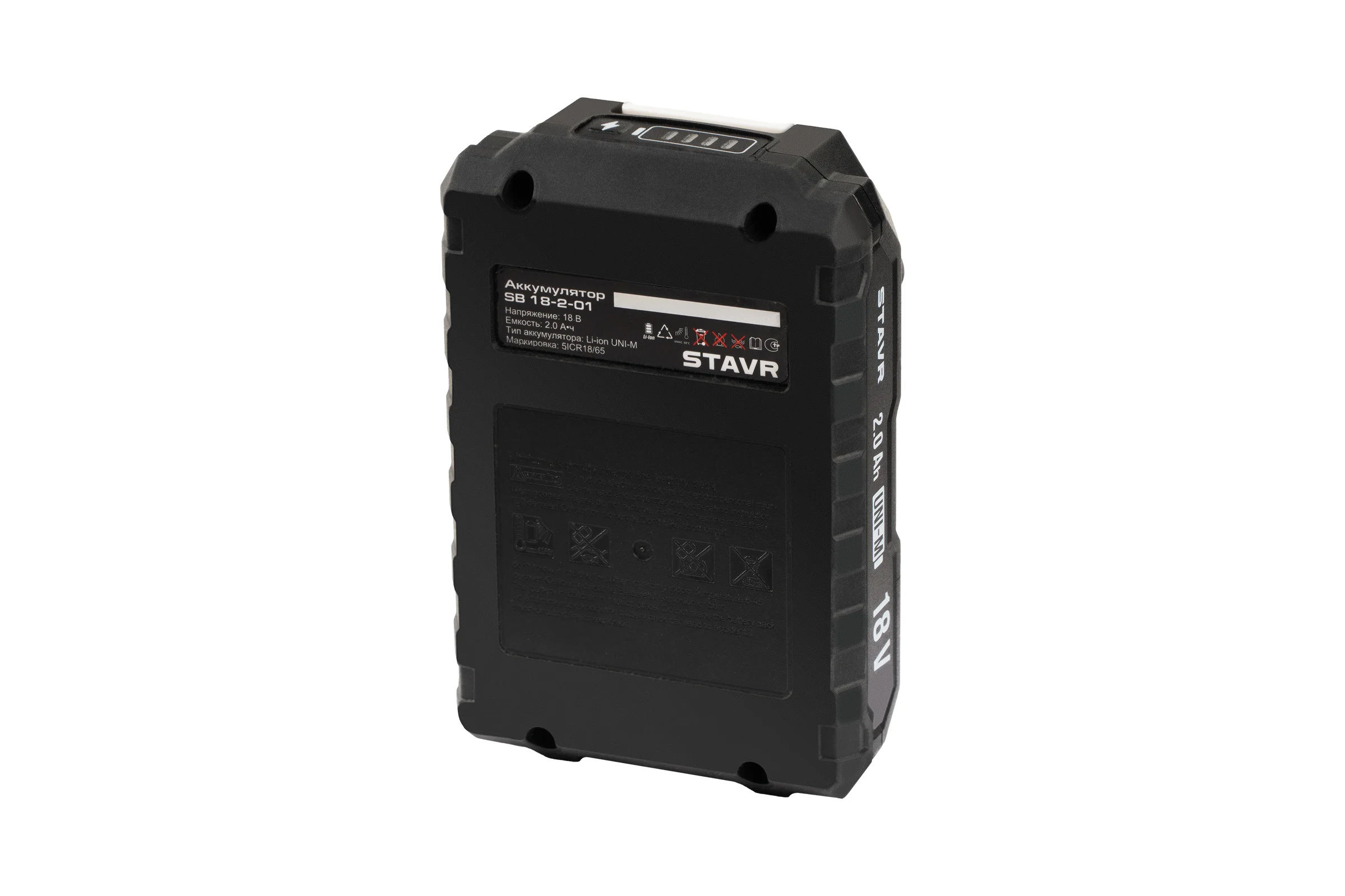 Аккумулятор 2.0 Ач, 18V UNI-M Ставр SB 18-2-01, 9090118005