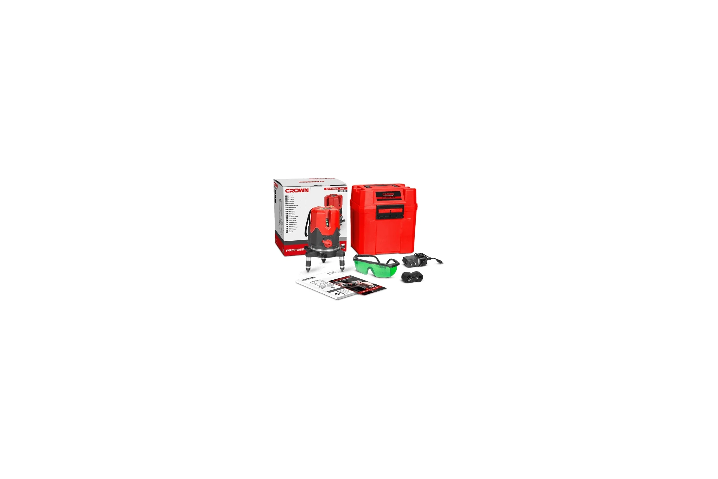 Лазерный нивелир CROWN CT44023 BMC