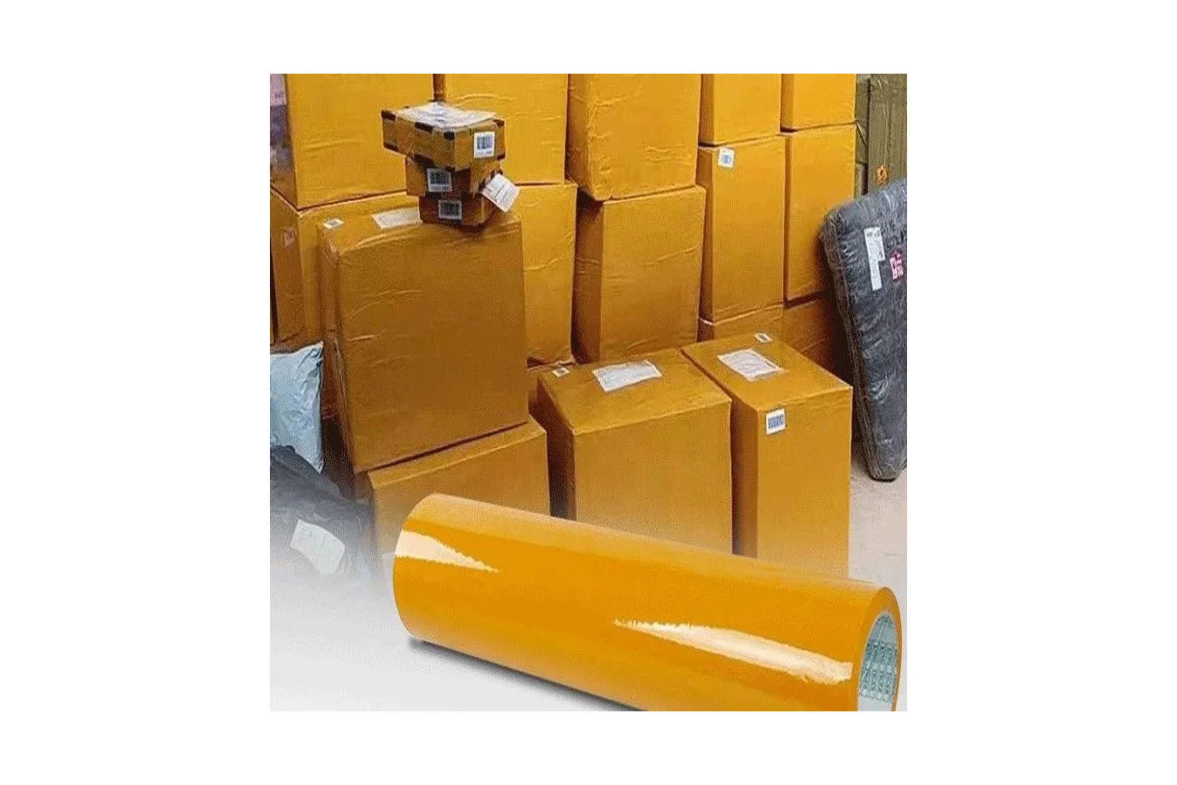 Скотч-лента оранжевая (широкая) Vitatools 180 мм - 70 метров - 1шт S-O-180-70mm-1