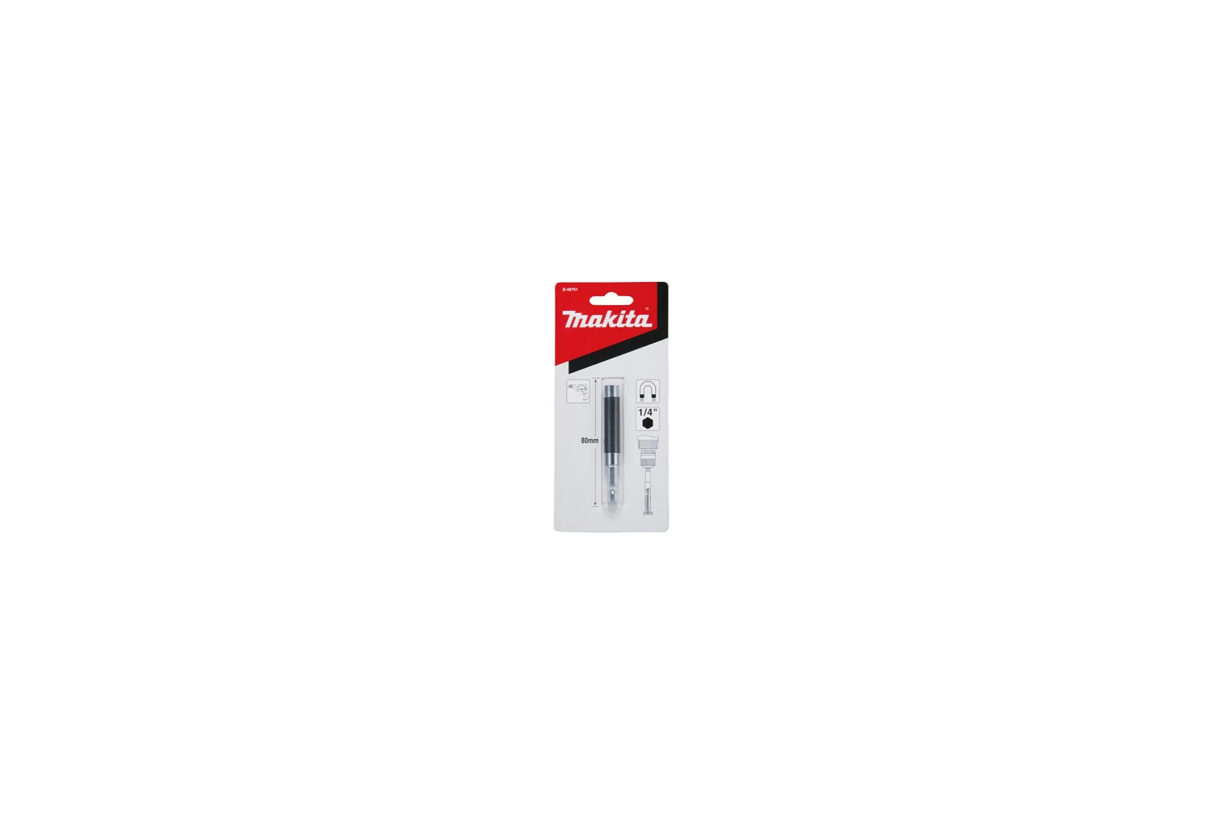 Держатель бит и шурупов (1/4"; 80 мм) Makita B-48751