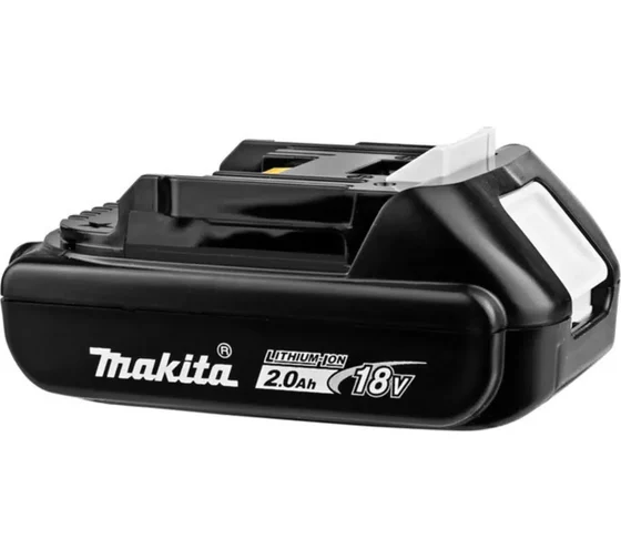 Аккумулятор Makita BL1820B LXT 18В, 2,0Ач, индикатор заряда, полиэтиленовый пакет, 1 шт 632H91-7