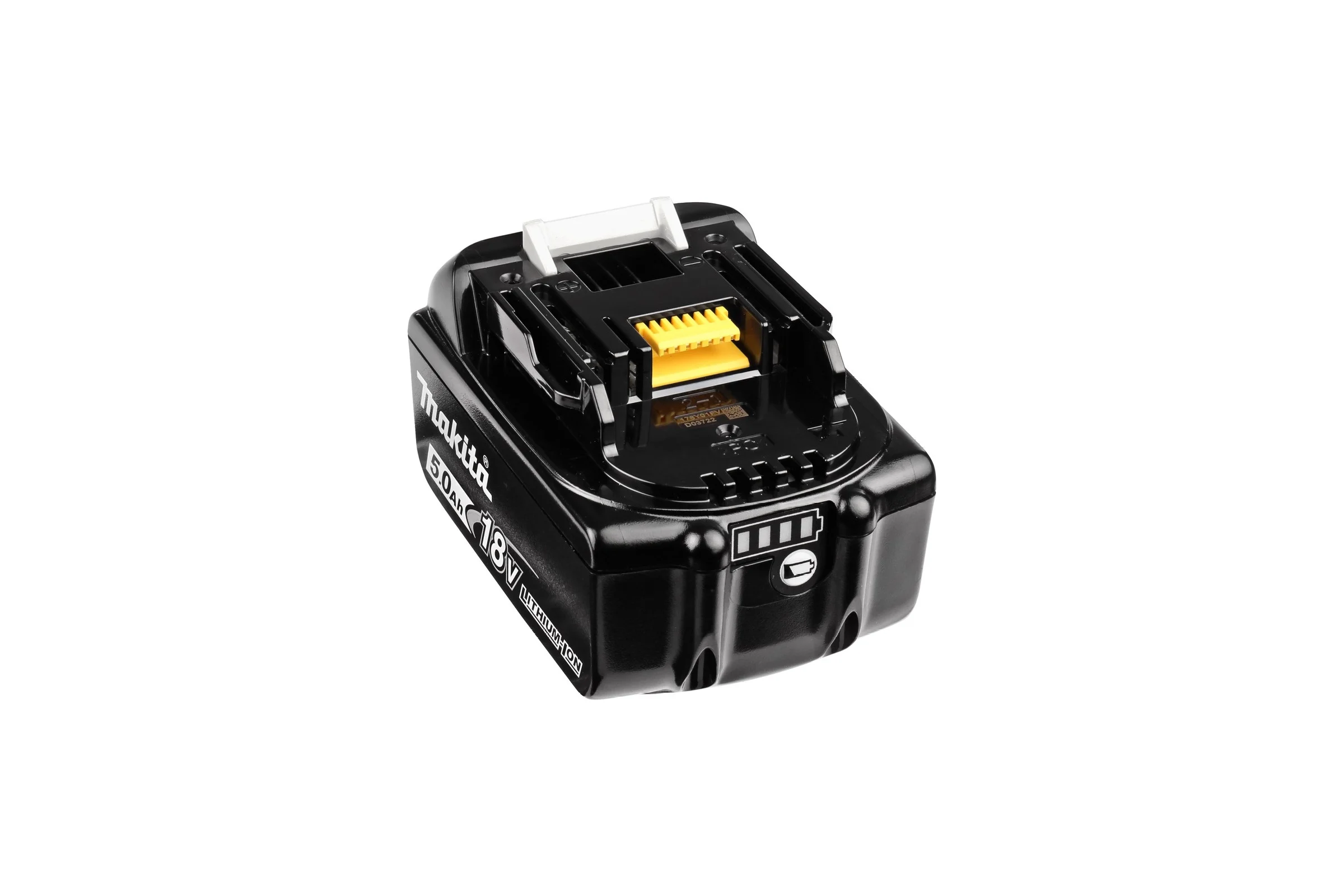 Аккумулятор Makita BL1850B LXT 18 В, 5 Ач, индикатор заряда, полиэтиленовый пакет, 1 шт 632G59-7