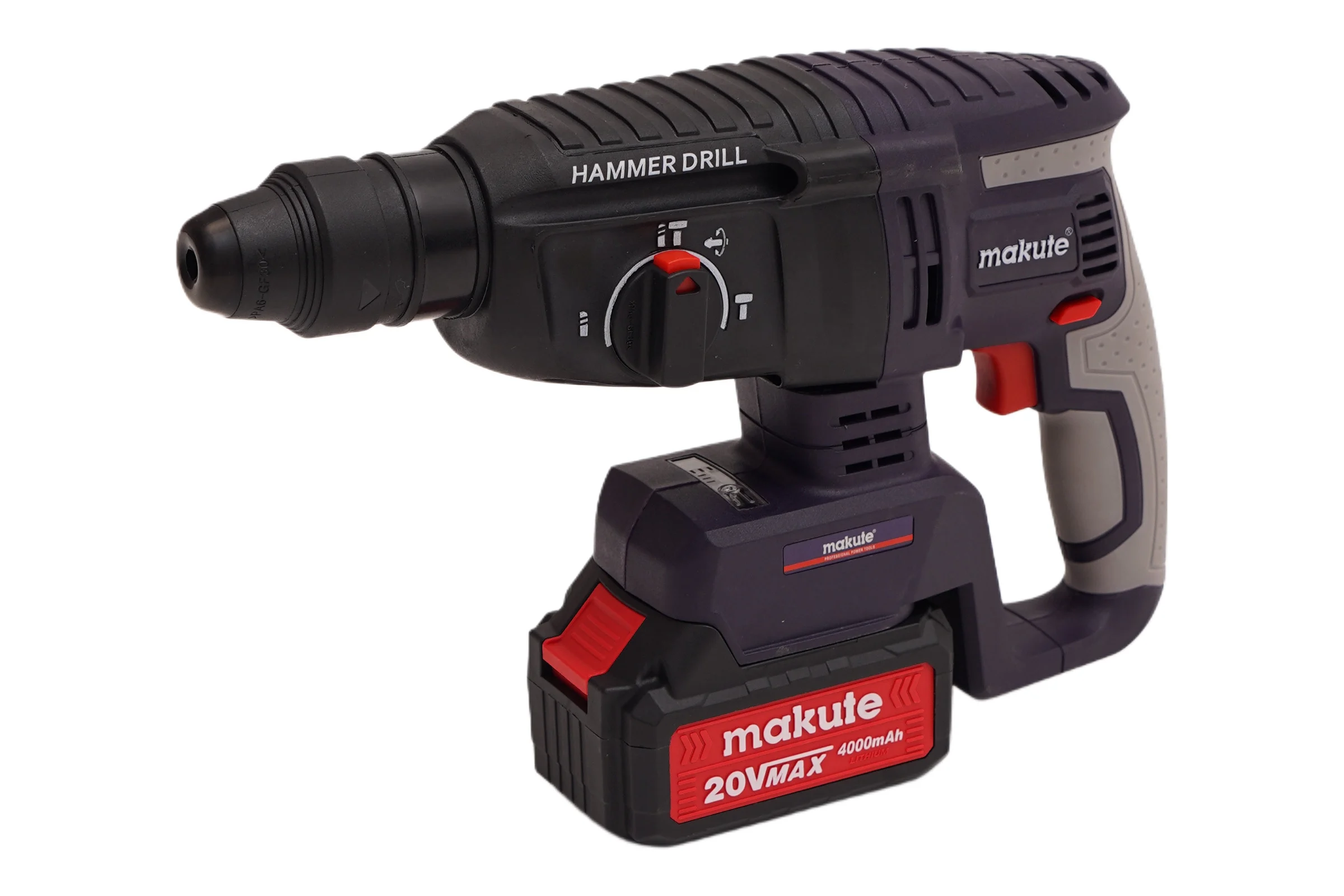 Аккумуляторный перфоратор Makute 20 В, 3 Дж CHD001-2BL