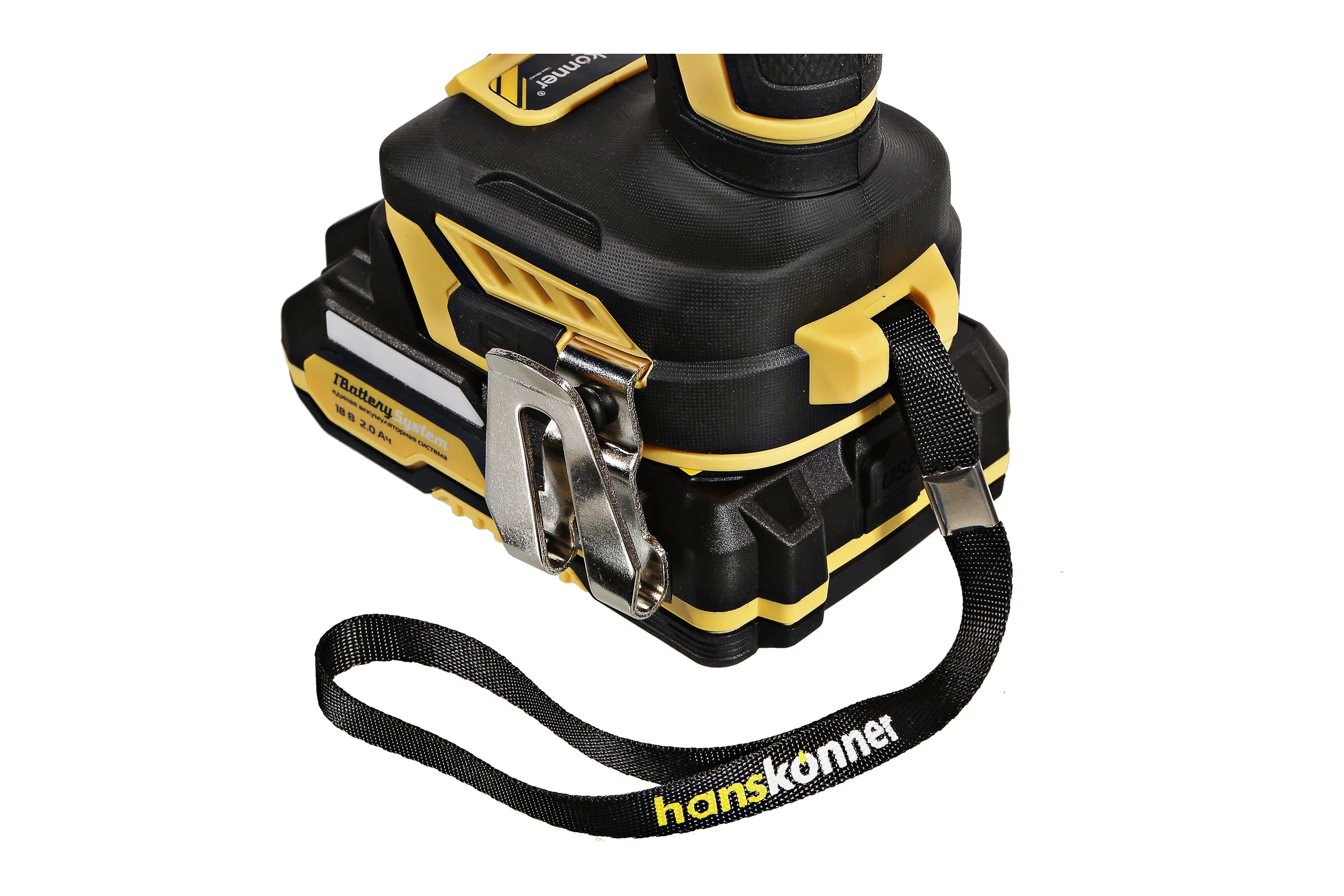 Аккумуляторная дрель Hanskonner б/щ 1BatterySystem HCD2065C
