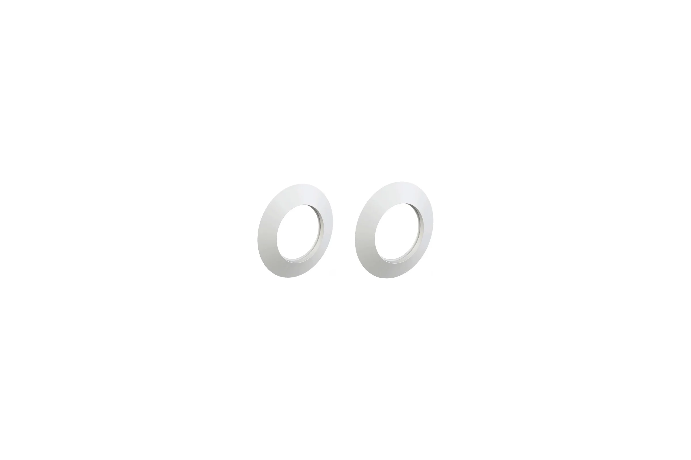 Накладка декоративная для дымохода VIVALDO d80 мм, 2 шт ШГ111140