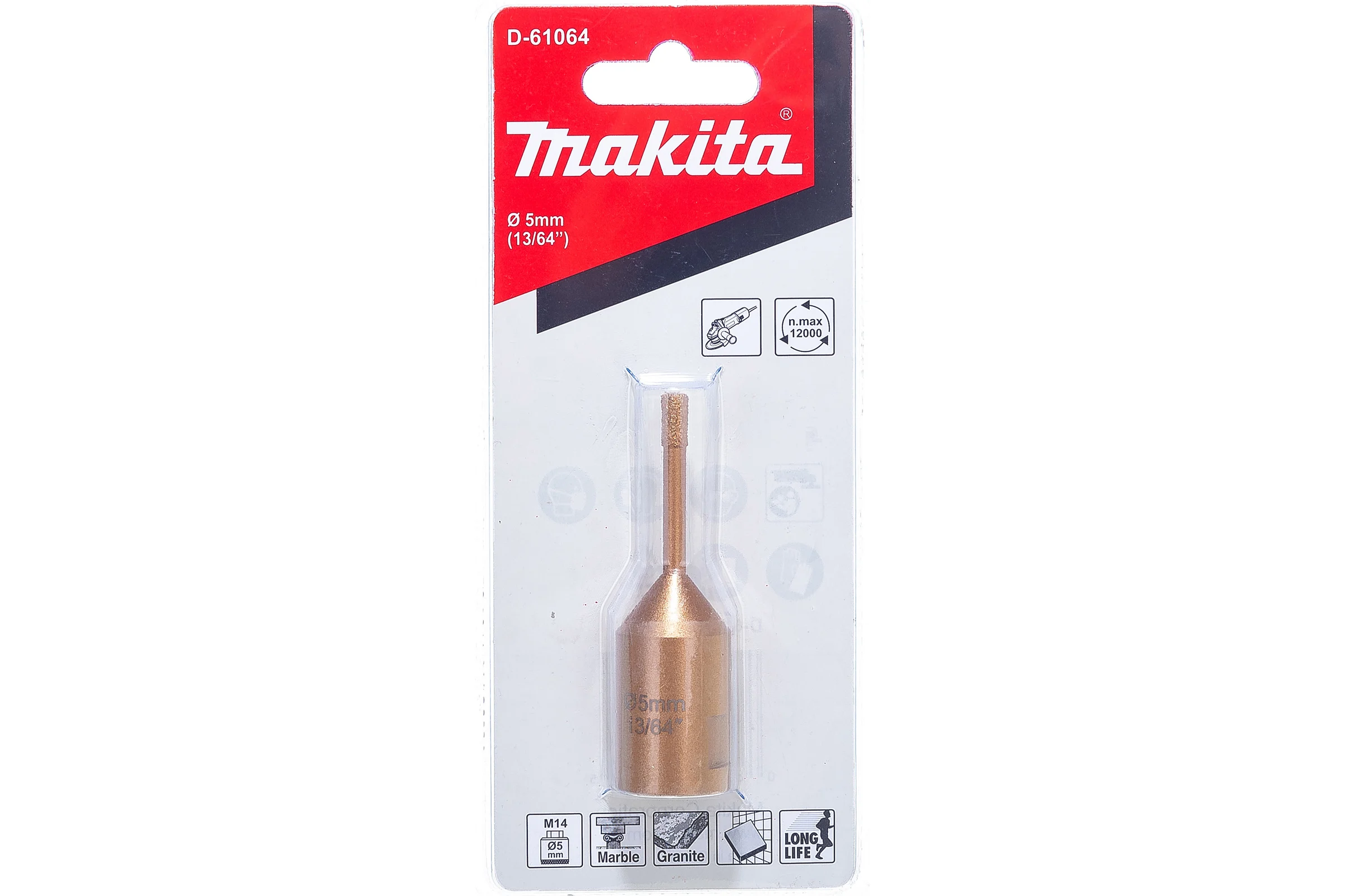 Коронка алмазная (5 мм; M14x2) Makita D-61064
