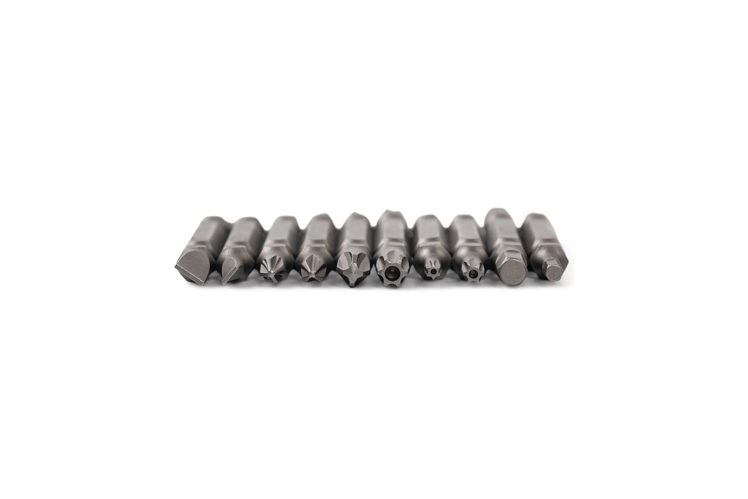 Набор бит для шуруповерта магнитные двусторонних VIRA S2 PH PZ SL TORX HEX 10 шт 554197