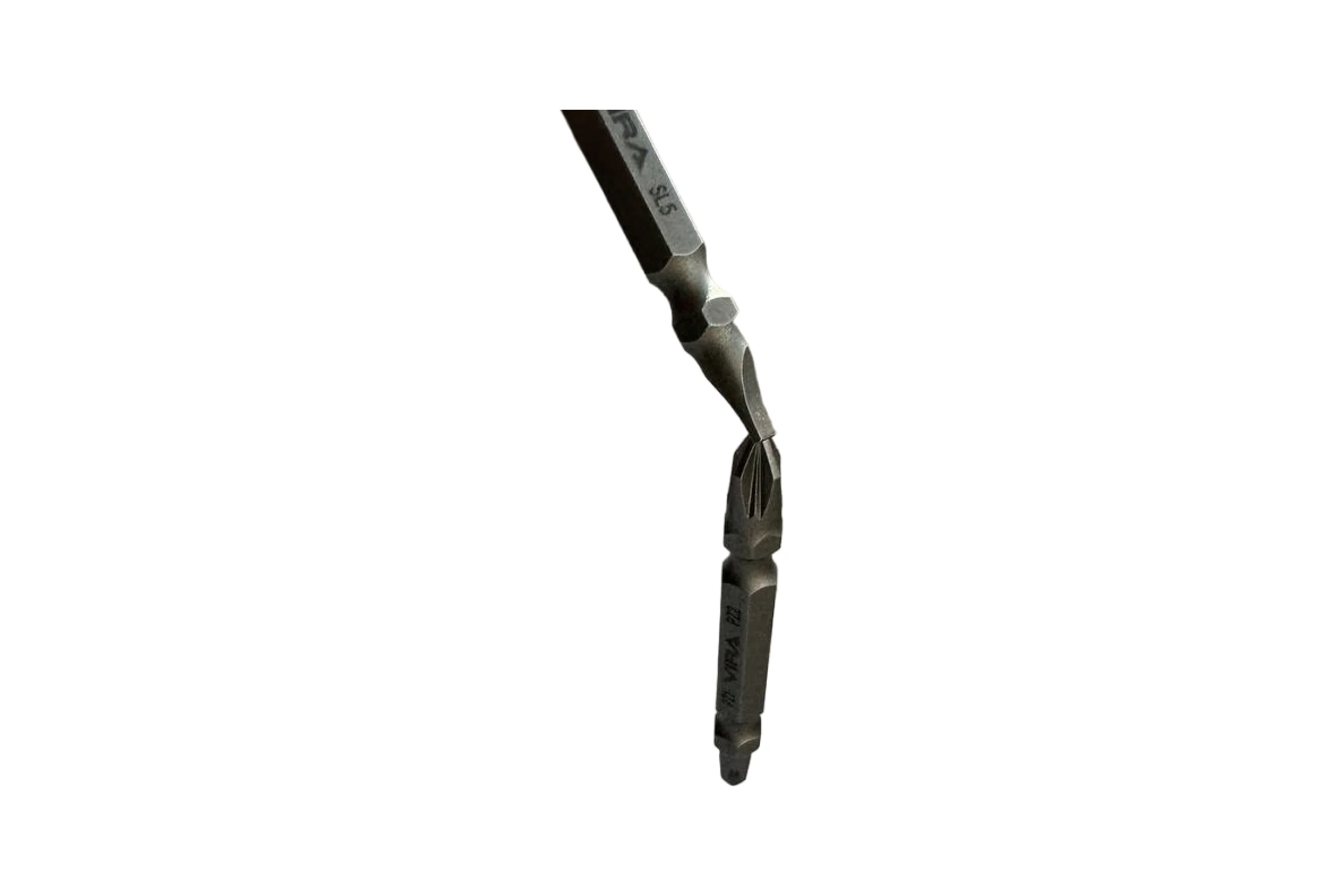 Набор бит для шуруповерта магнитные двусторонних VIRA S2 PH PZ SL TORX HEX 10 шт 554197