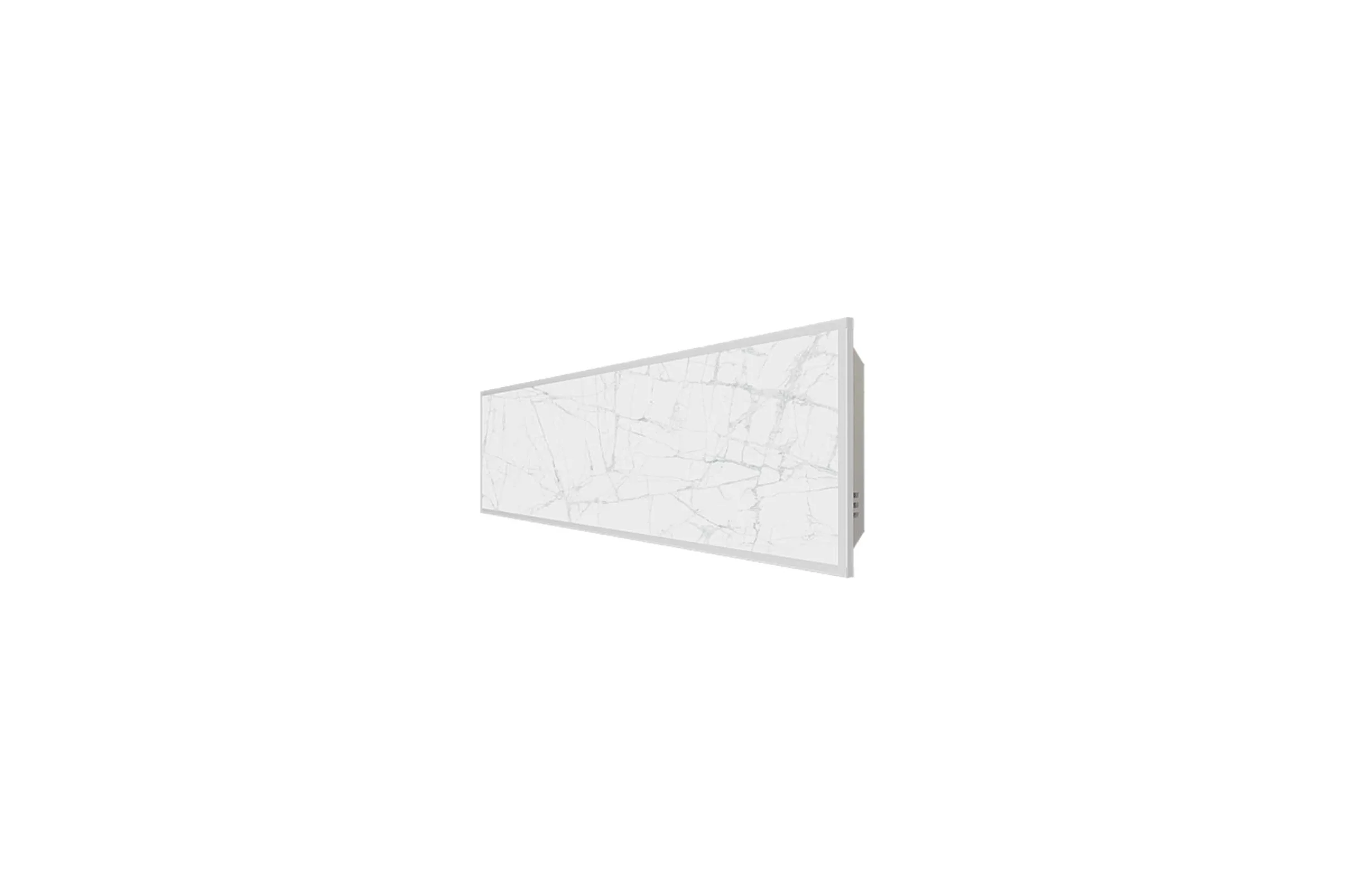 Отопительная панель STOUT WHITE STONE SCT 120x30, белый гранит/белый корпус SCT-00WW-012030 RG0093A6SV1070
