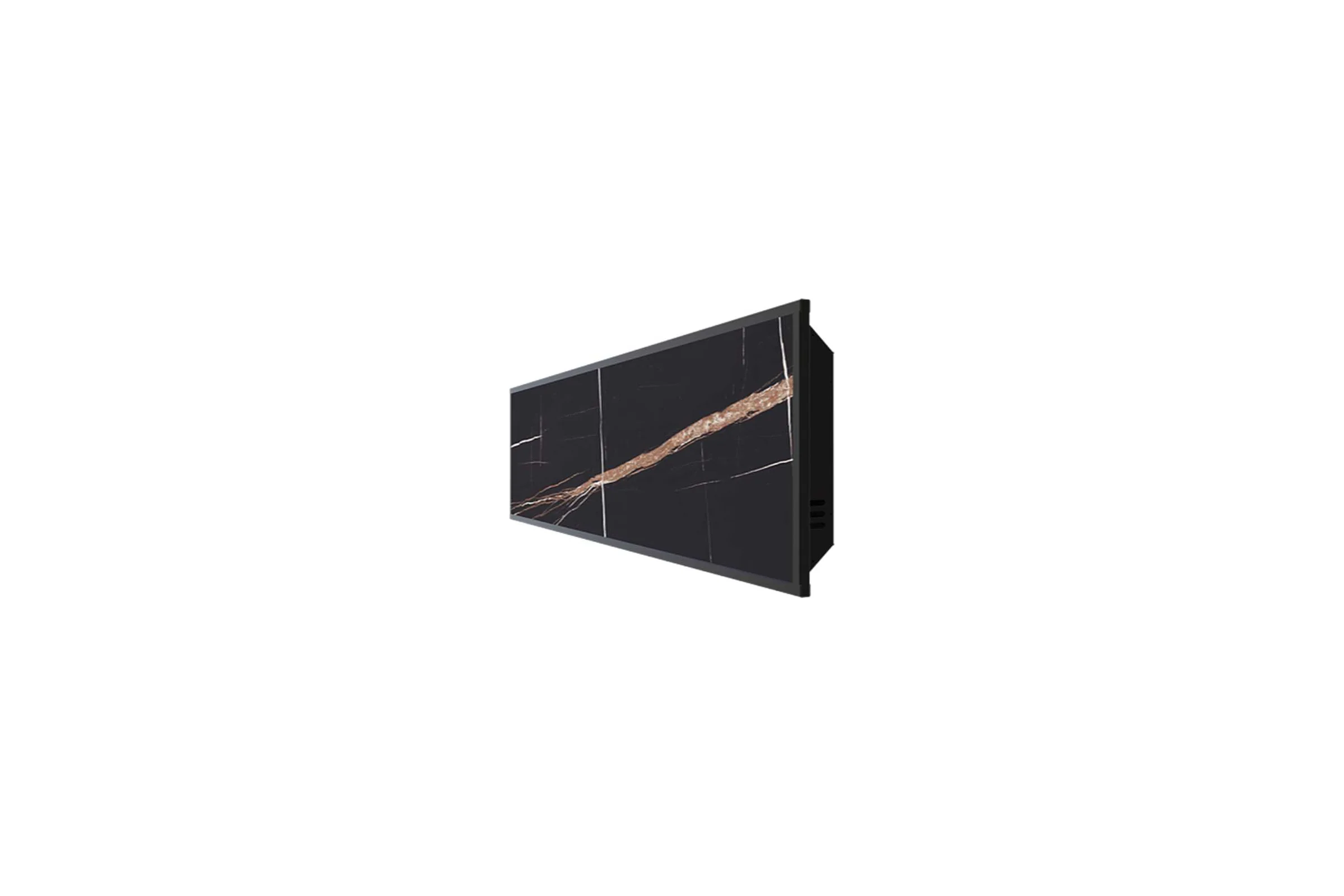 Отопительная панель STOUT BLACK STONE SCT 120x30, черный гранит/черный корпус SCT-00BB-012030 RG0093A6SUTUEO
