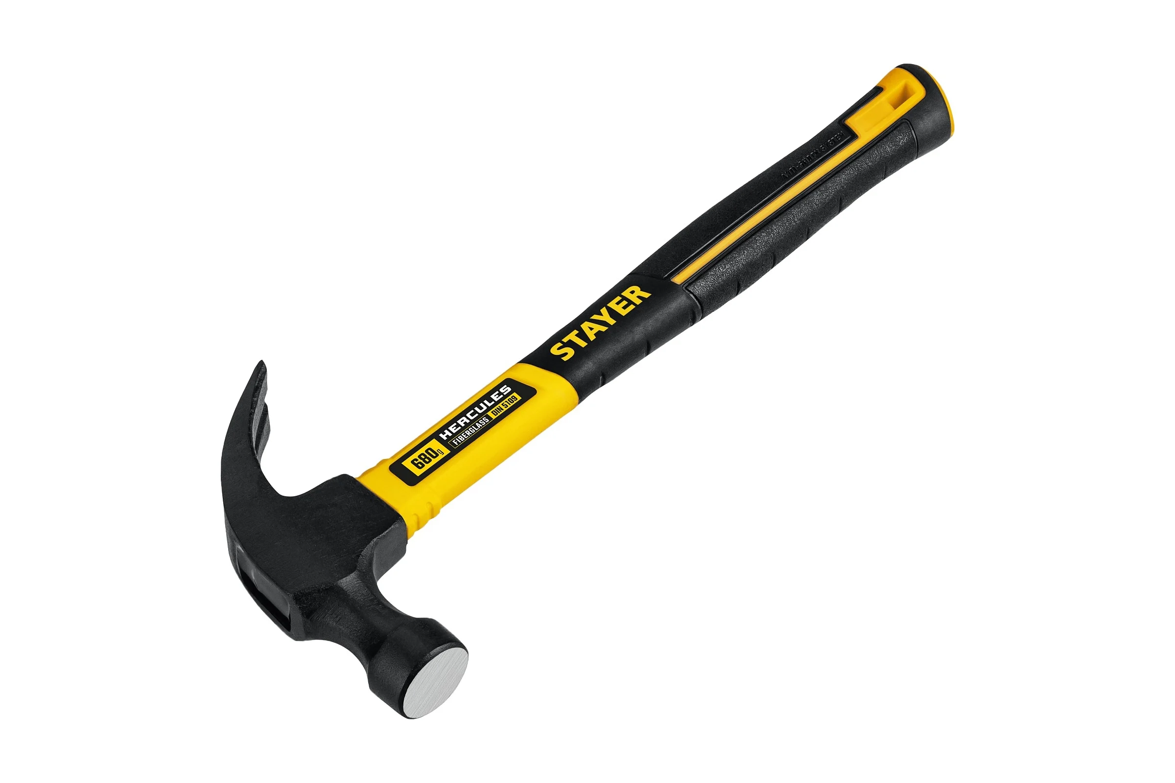 Молоток-гвоздодер Stayer "Fiberglass", 680г, Professional 2026_z02