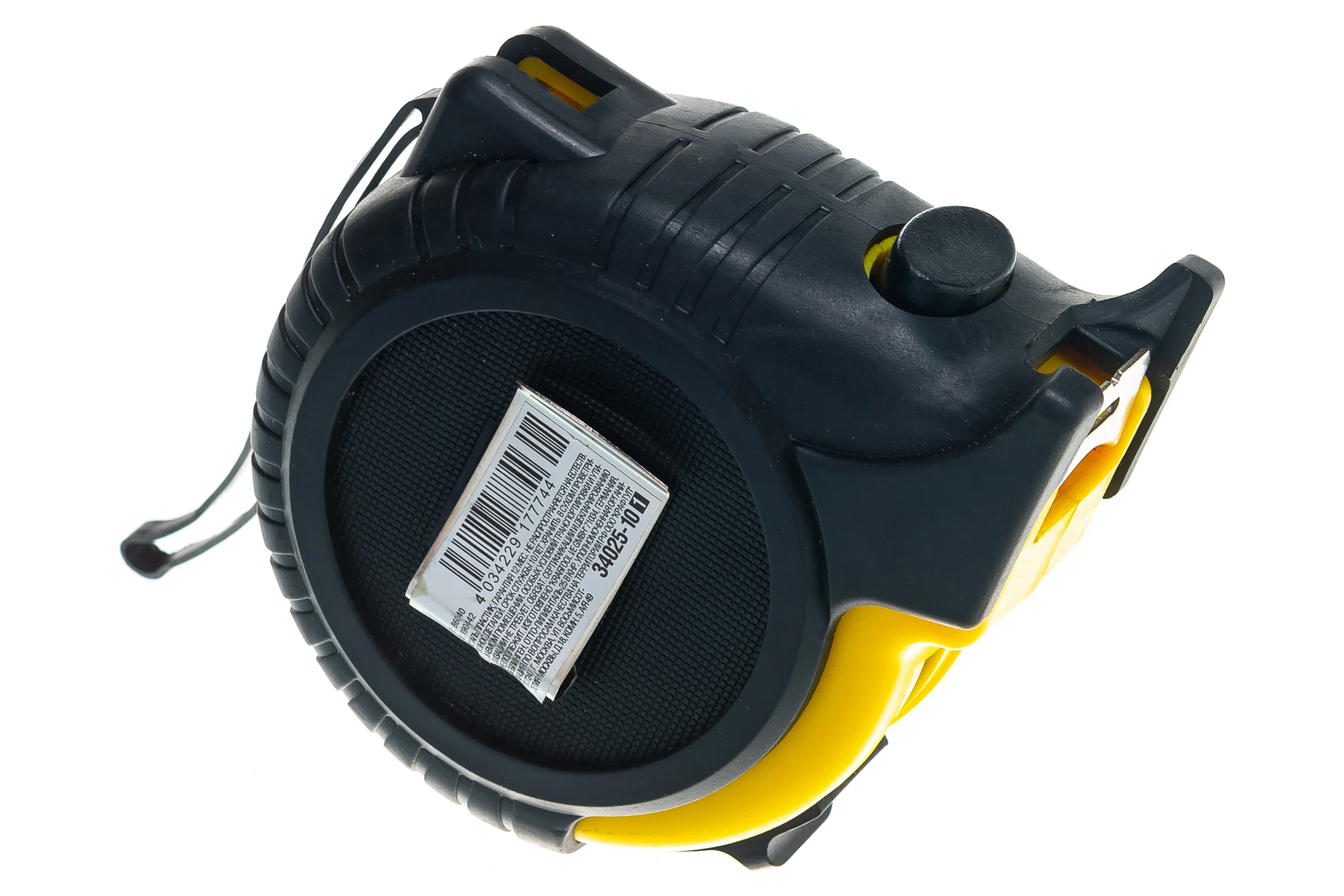 Рулетка Stayer MASTER 10м / 25мм в ударостойком обрезиненном корпусе 34025-10_z01