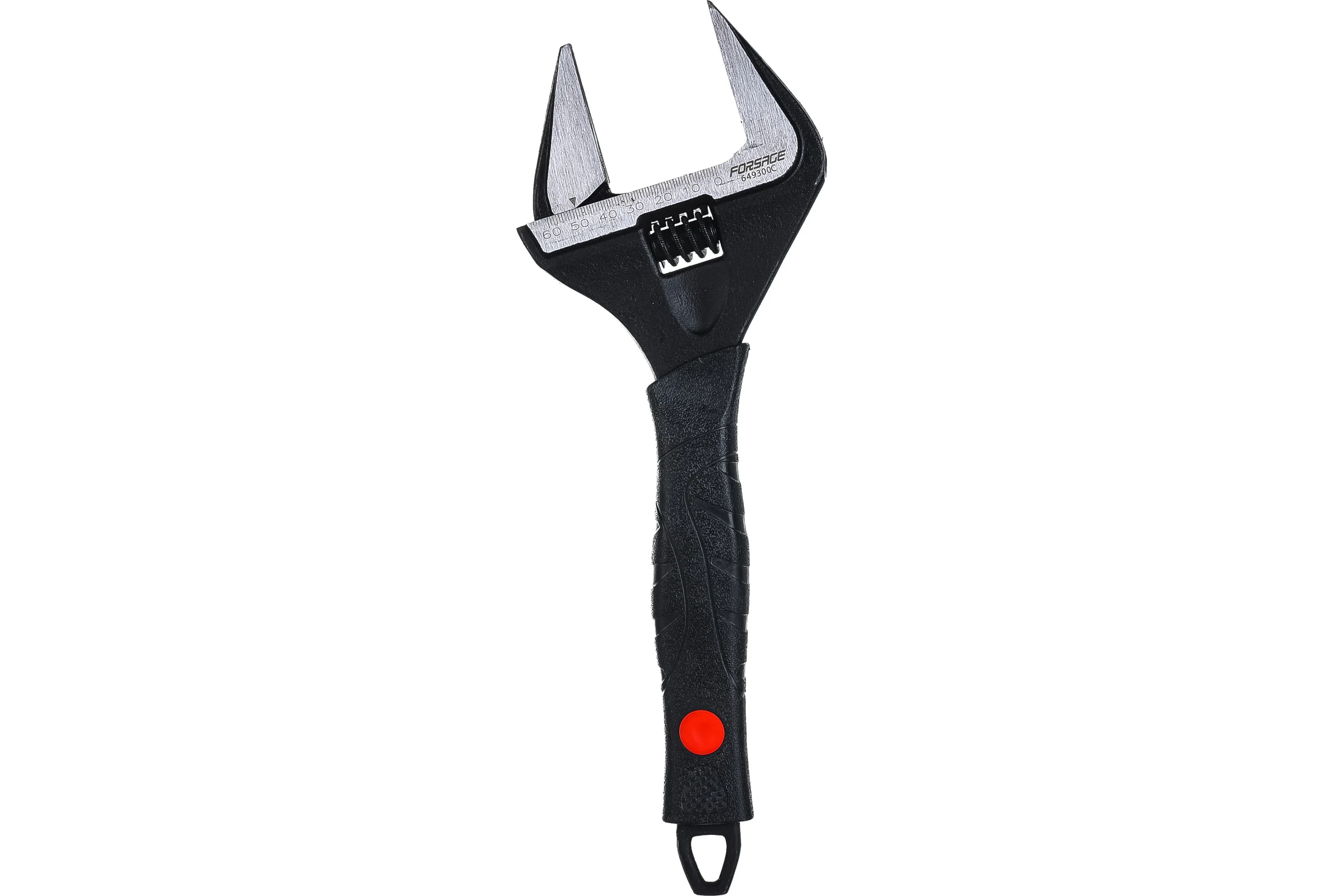 Разводной ключ Forsage с прорезиненной рукояткой, 12"-300мм F-649300C