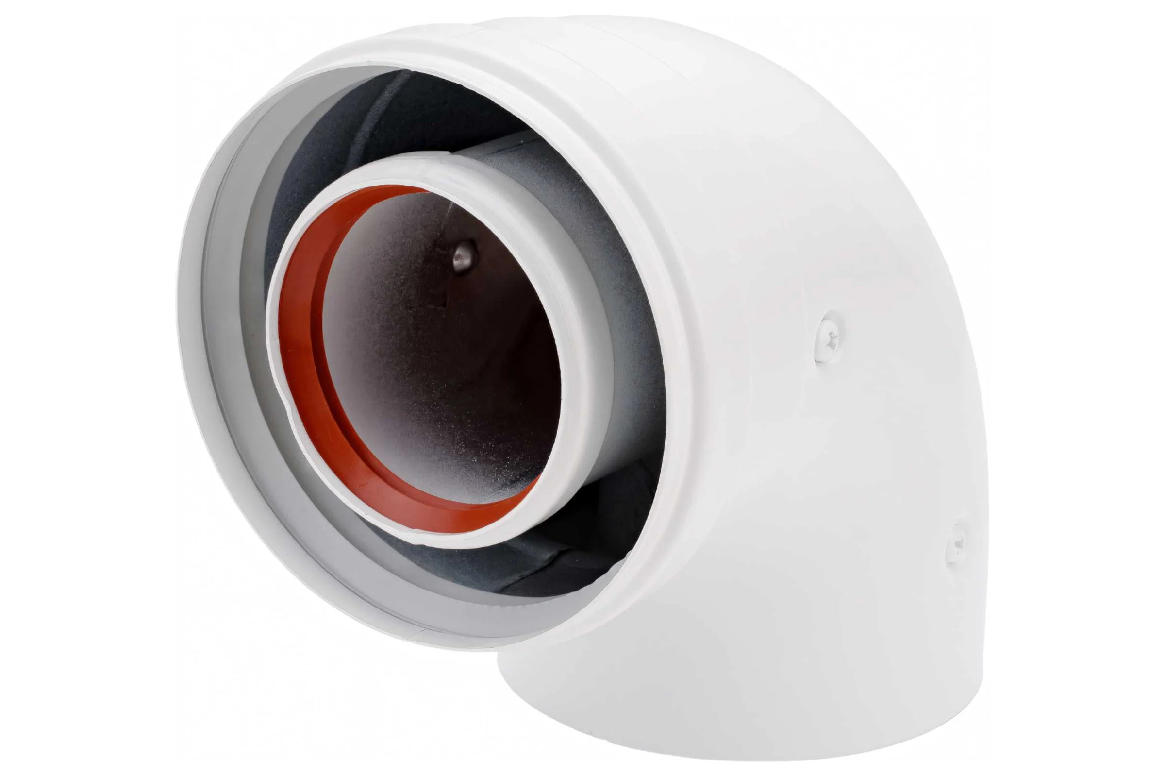 Коаксиальный отвод Baxi 90 градусов, диаметр 60/100 мм KHG71410141