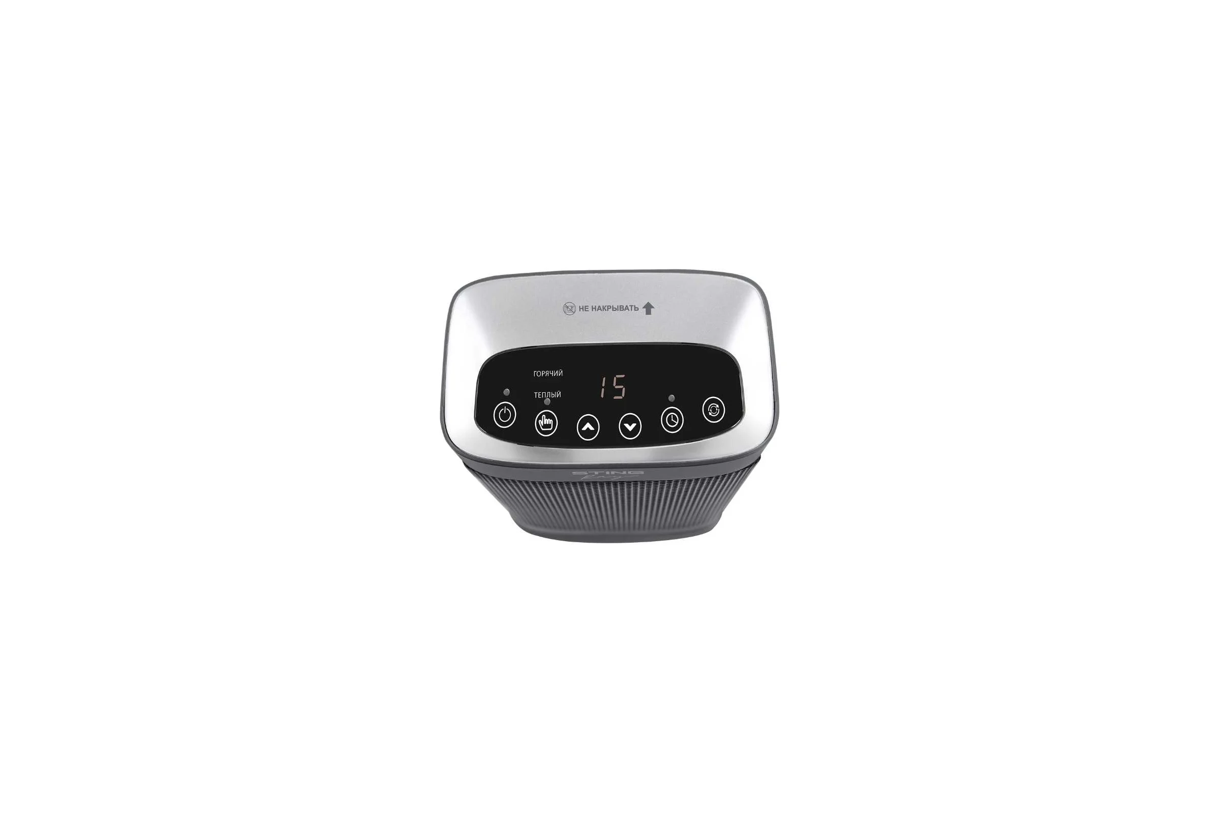 Тепловентилятор STINGRAY ST-FH1070C темное серебро, керамический 41679