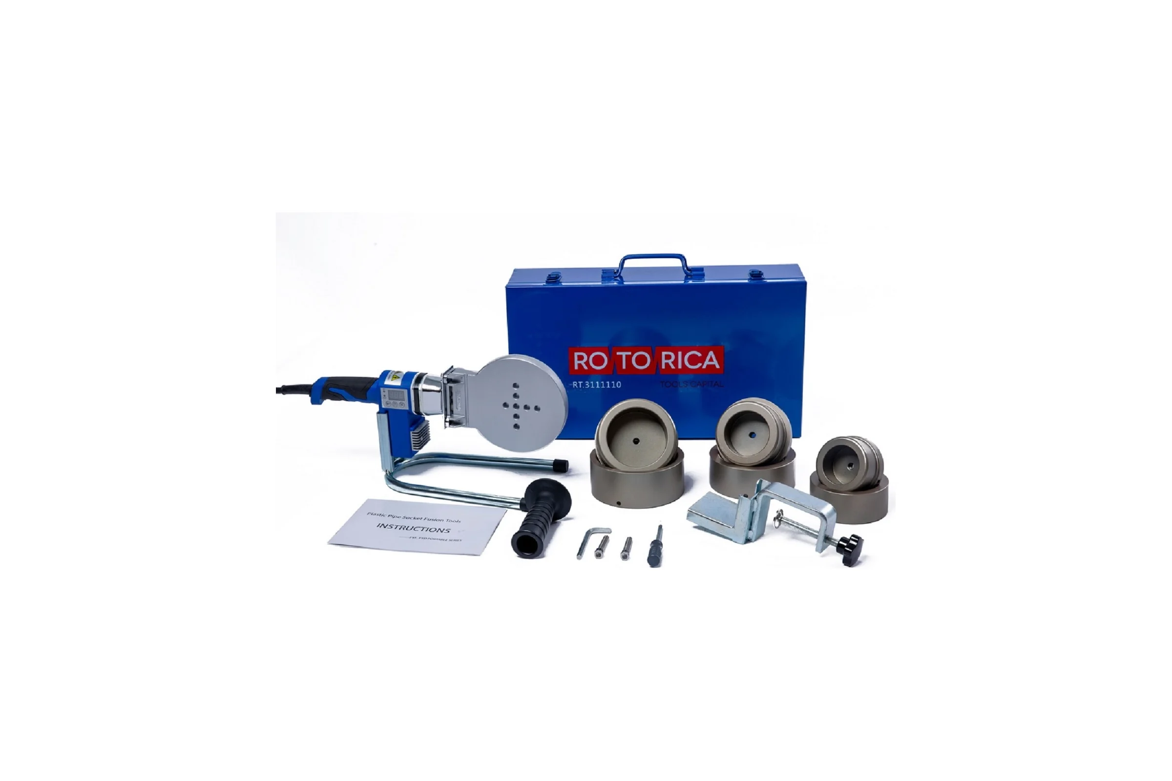 Раструбный сварочный аппарат ROTORICA Rocket Welder 110 Blue серия Top RT.3111110