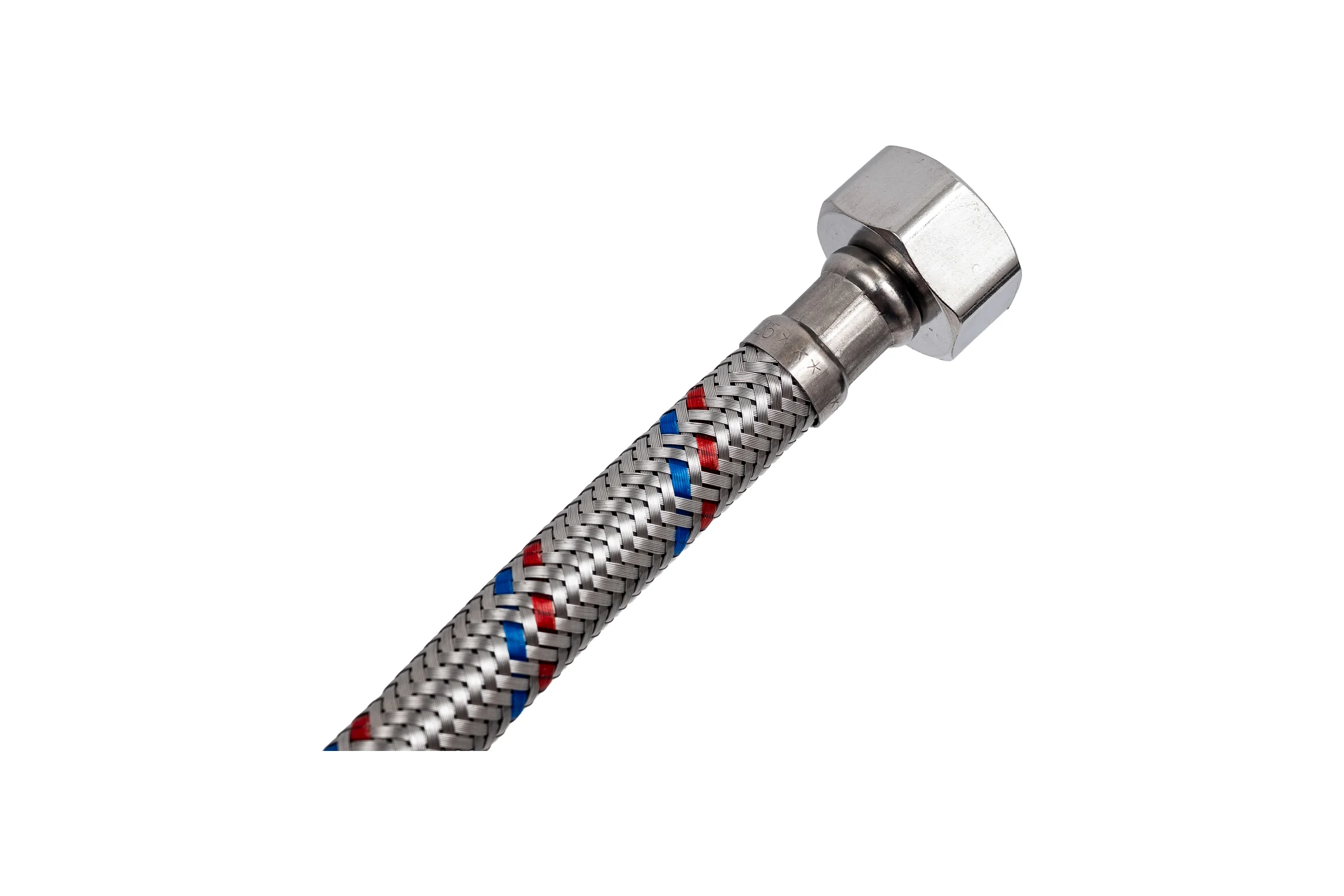 Гибкая подводка для воды (250 см; 1/2"; гайка-гайка) VALTEC VTf.001.IS.0404250