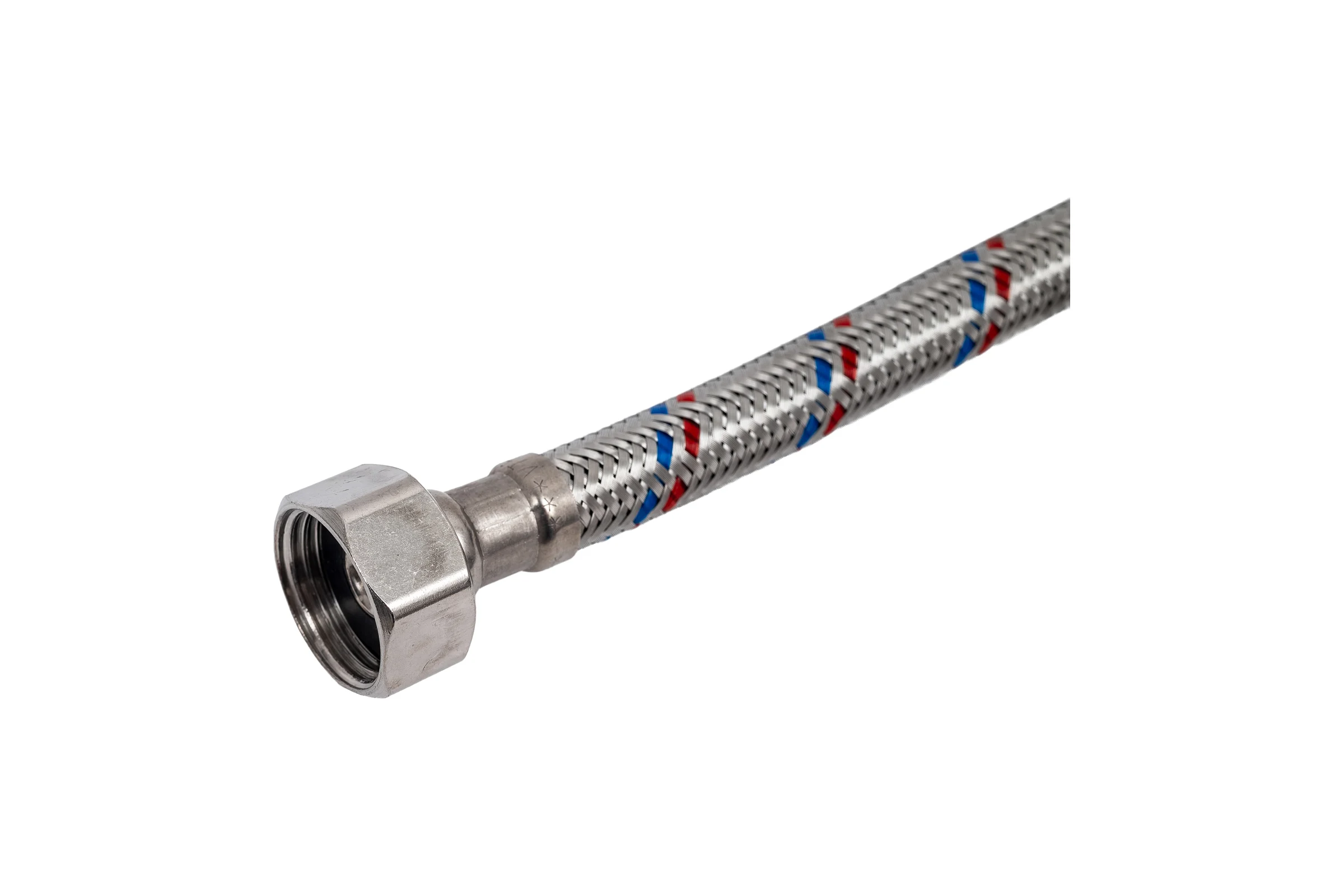 Гибкая подводка для воды (250 см; 1/2"; гайка-гайка) VALTEC VTf.001.IS.0404250