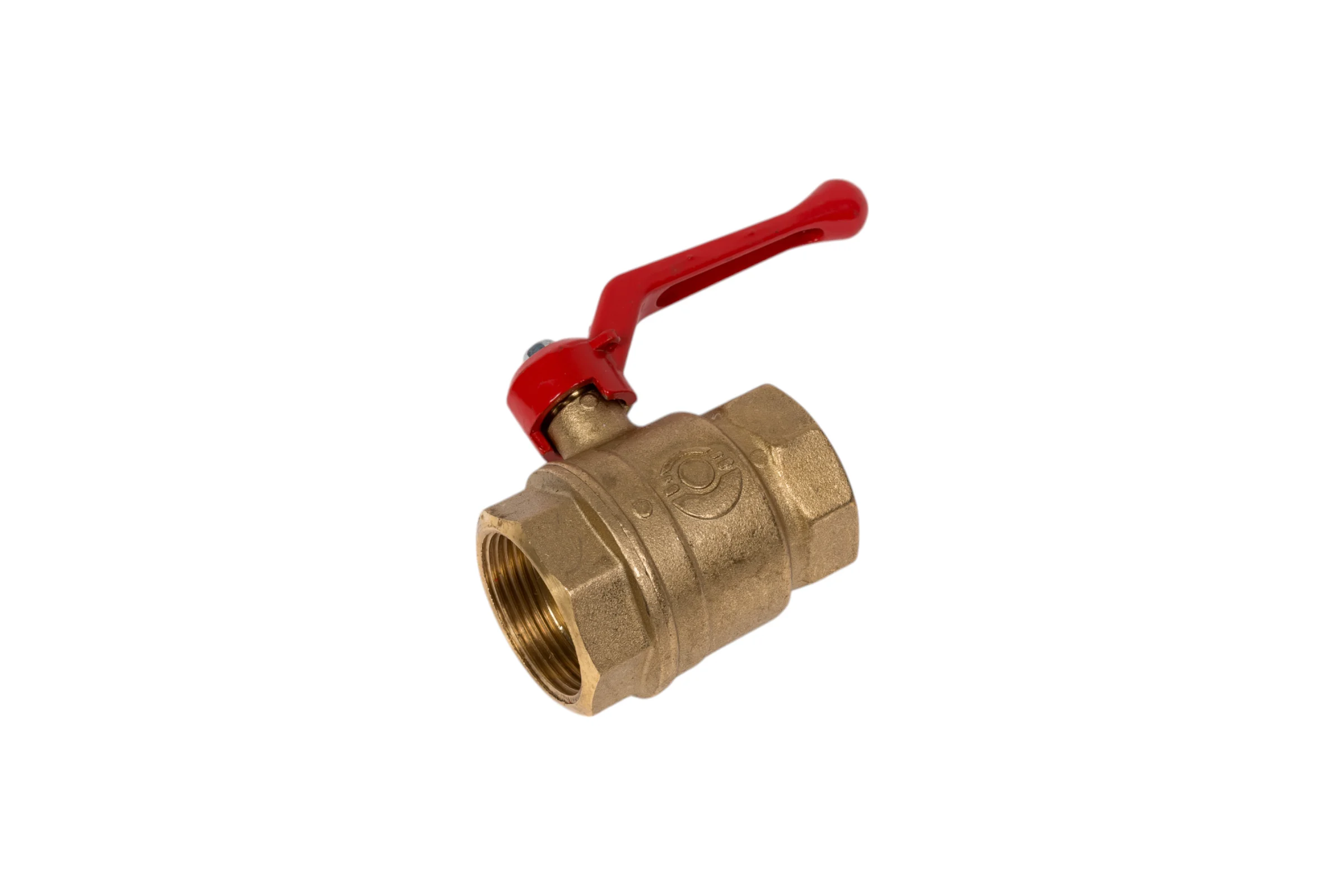 Кран шаровой Valfex N/P59 БИРКА для ВОДЫ 1 1/4" ВР/ВР ручка-рычаг, латунный 11Б27фт1М (20/5) VF.214.LR1.114.N/P59.Bir