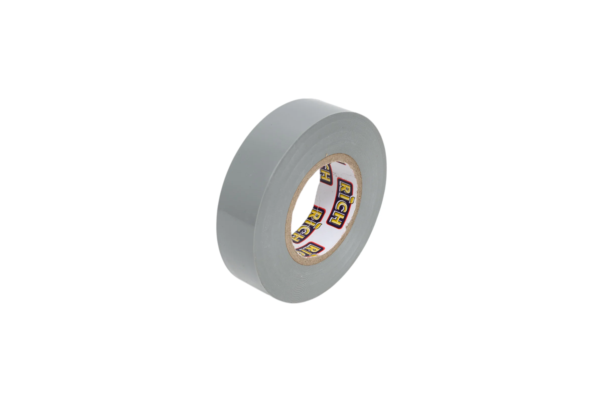 Изолента RICH 19 мм, 20 м, серая 116112