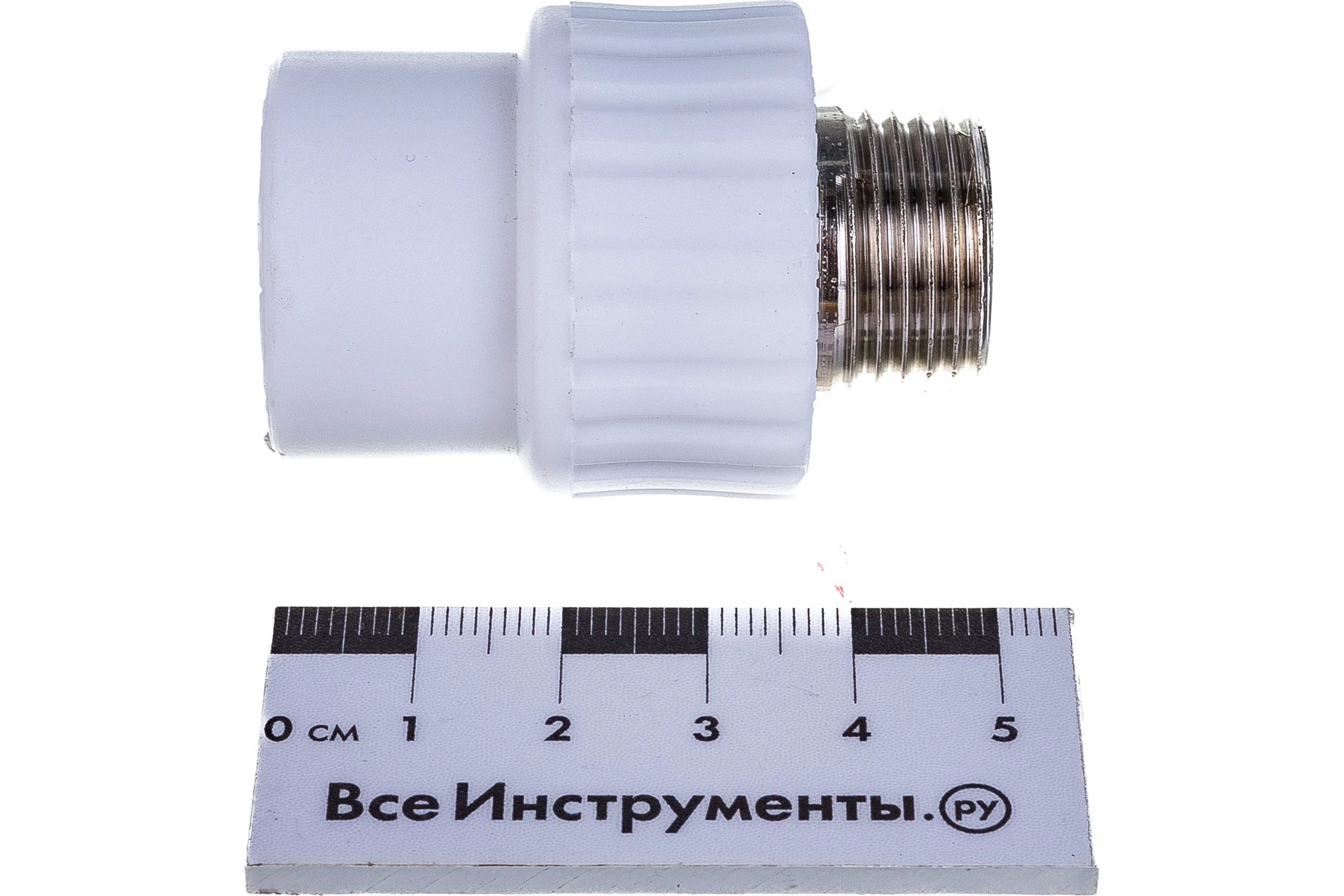 Муфта RTP комбинированная PN25, наружная резьба, D20х1/2 мм 10662