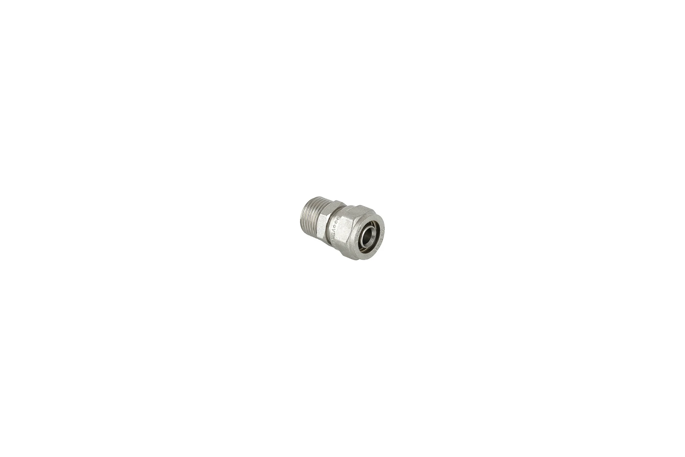 Комплект Valtec _30 VI7 Соединитель обжимной с переходом на нар. р. 16x1/2" VTm.301.N.001604 5 штук VT.VI7.K30.301001604.5