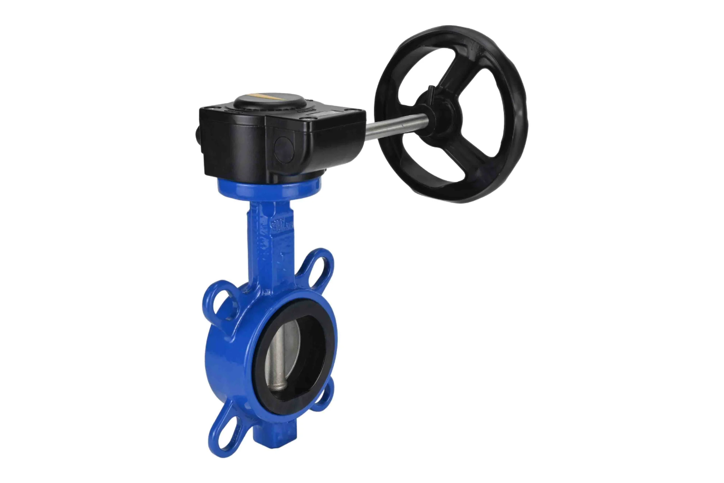 Затвор DN.ru WCB-316L-VITON Ду300 Ру16 с редуктором HAM-4 D050-13082