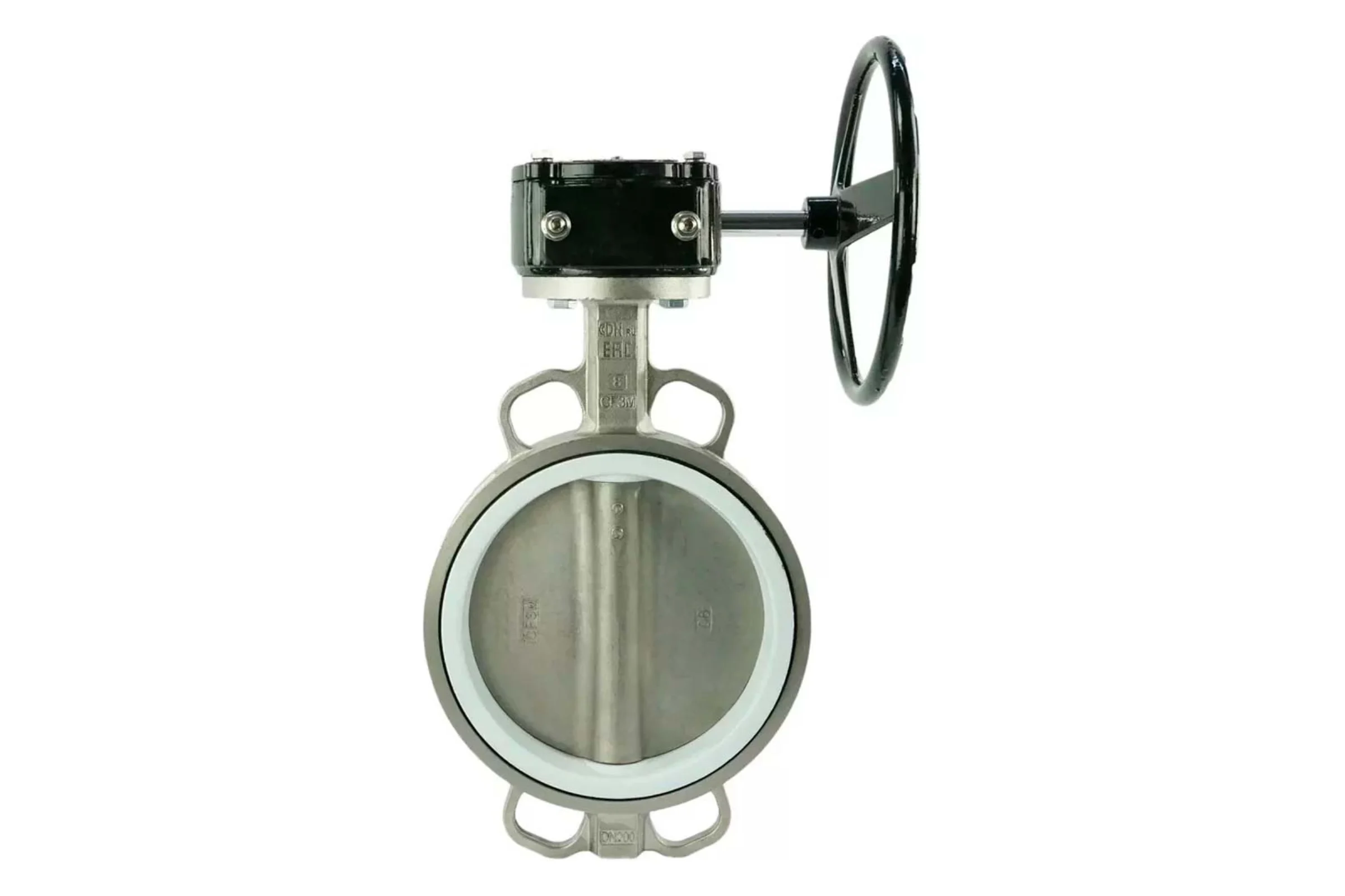 Затвор DN.ru 316L-316L-PTFE Ду300 Ру16 с редуктором HAM-4 D050-12102