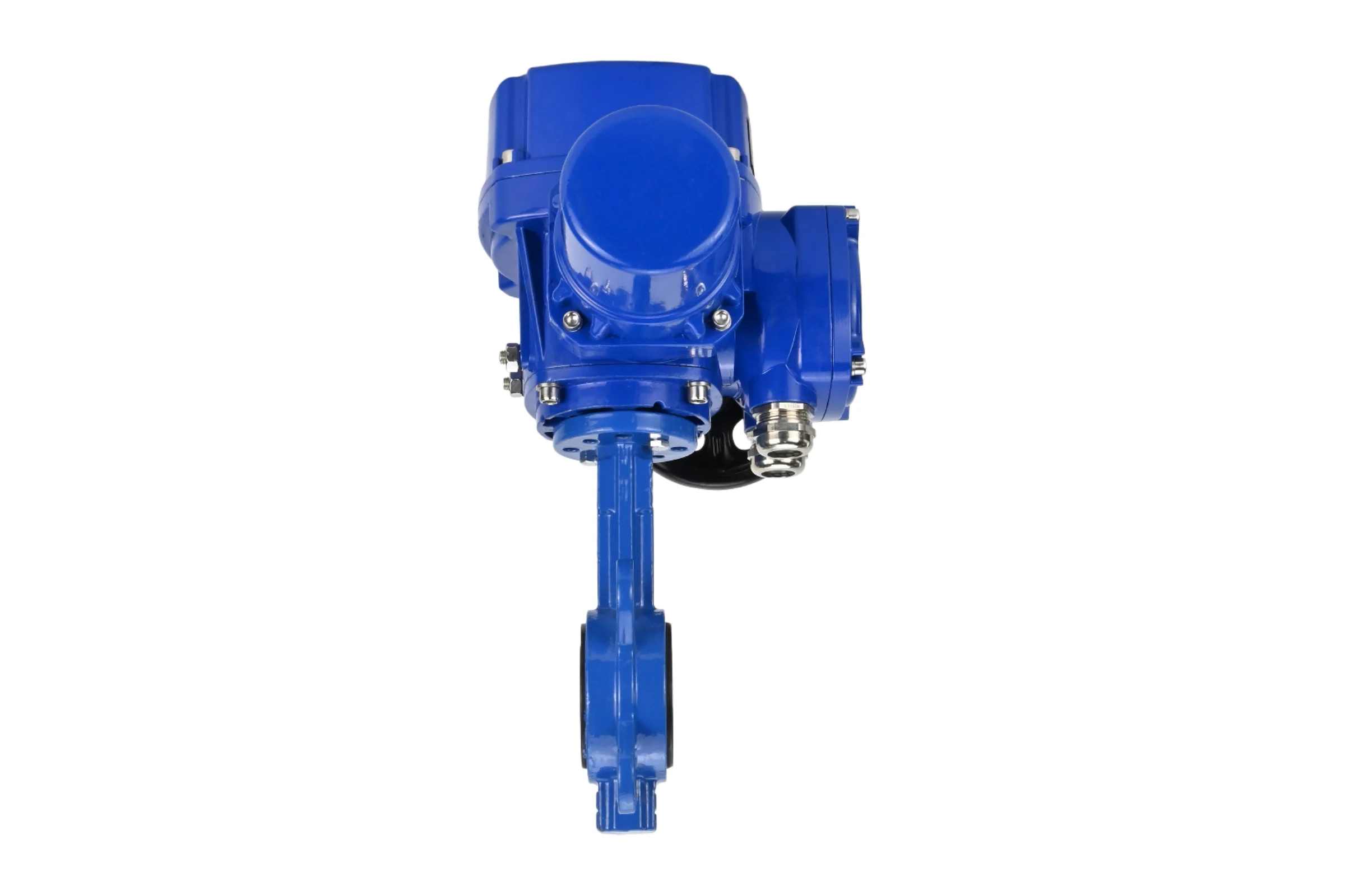 Затвор DN.ru GGG50-316L-EPDM Ду100 Ру16 с электроприводом QT-W (M)-010 220В D050-12811
