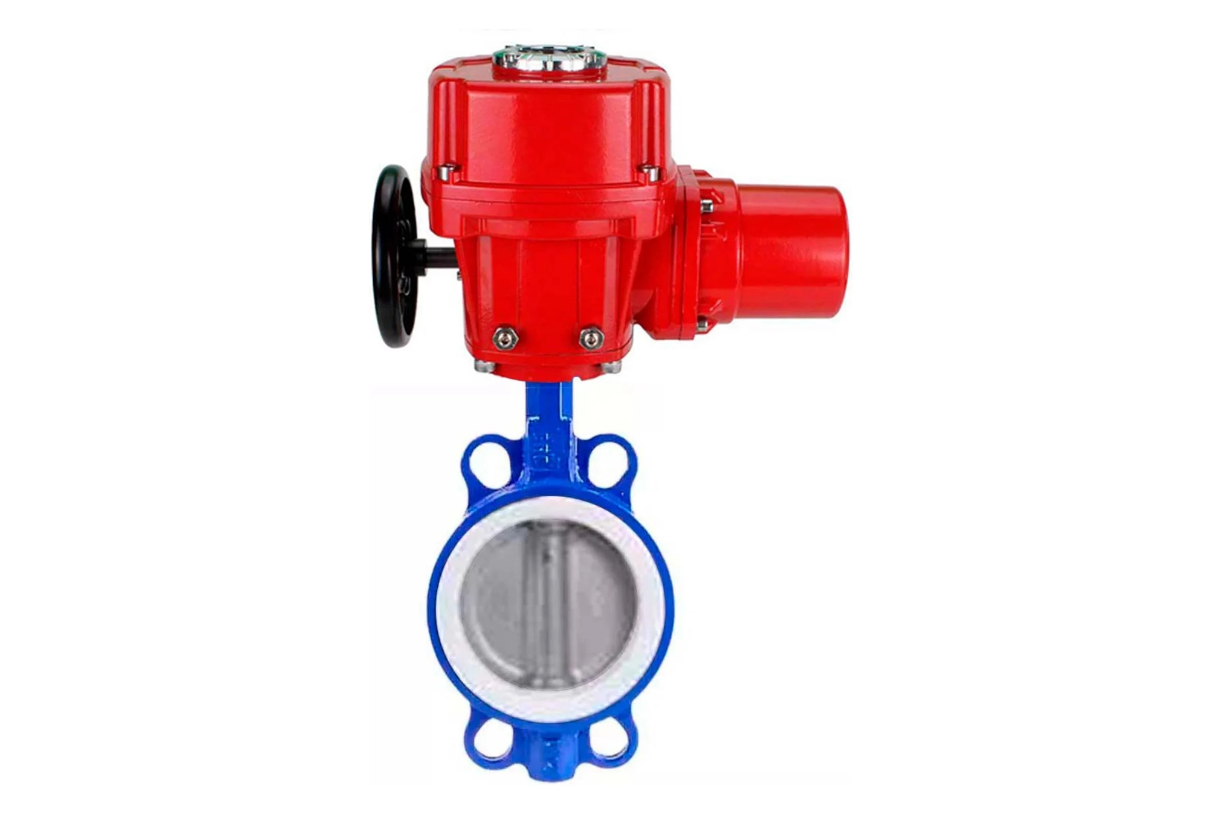 Затвор DN.ru WCB-316L-PTFE Ду250 Ру16 с электроприводом QT-W (M) EX-060 220В D050-12707
