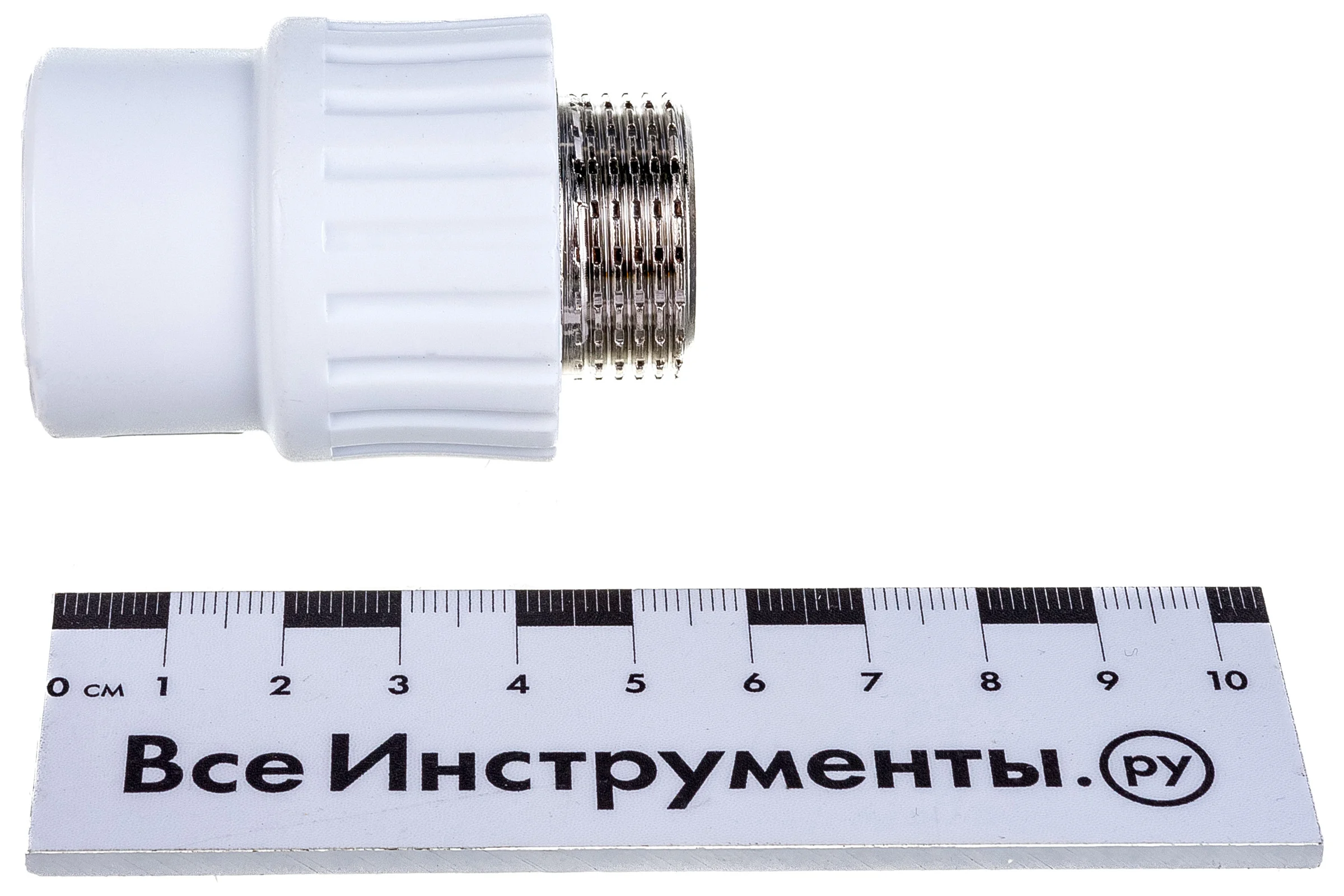 Муфта RTP PN25 комбинированная, наружная резьба, D25х3/4 мм 10665