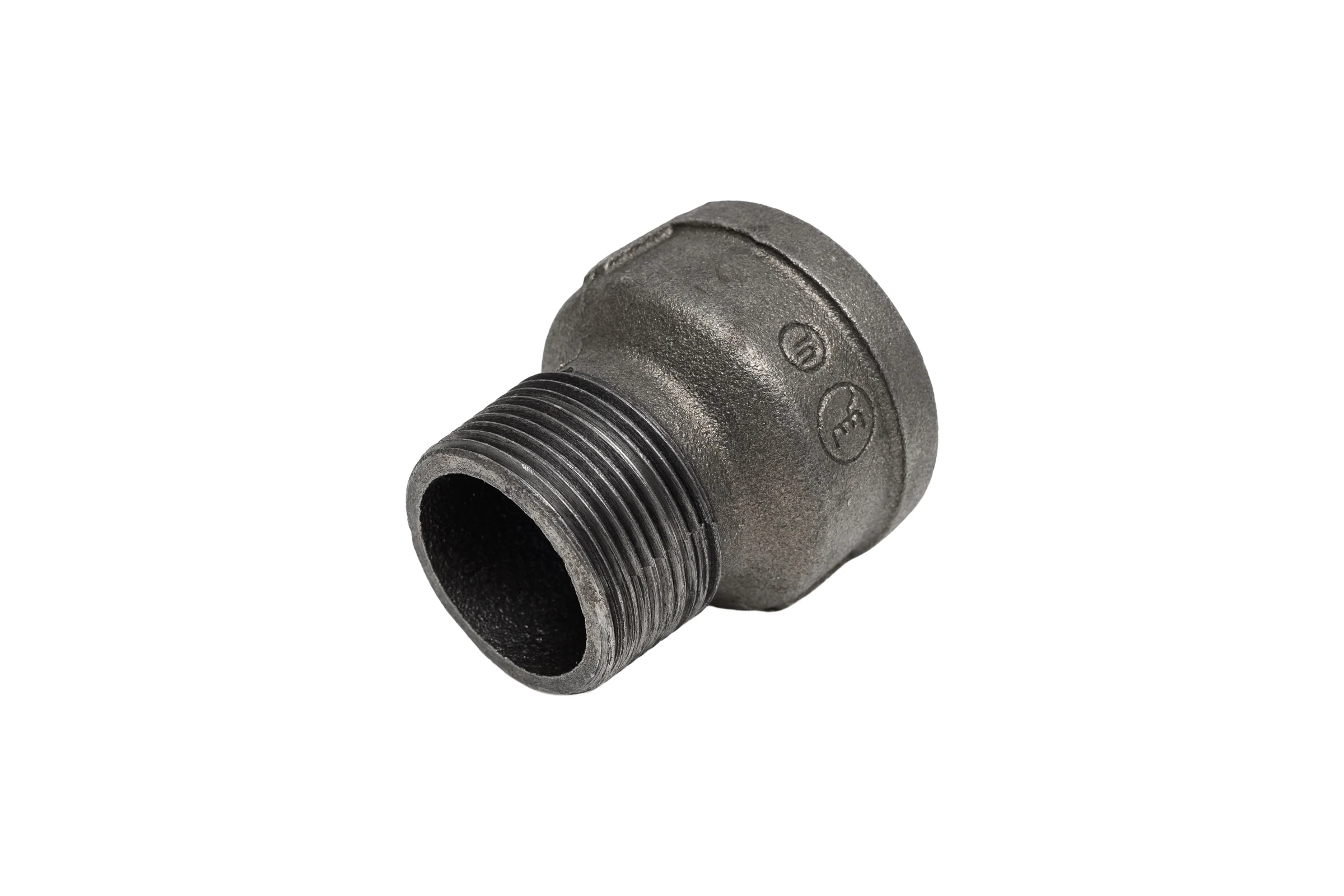 Переход AV Engineering 1 1/2" х 1 1/4" вн.-нар., чугун черный AVEC471112114