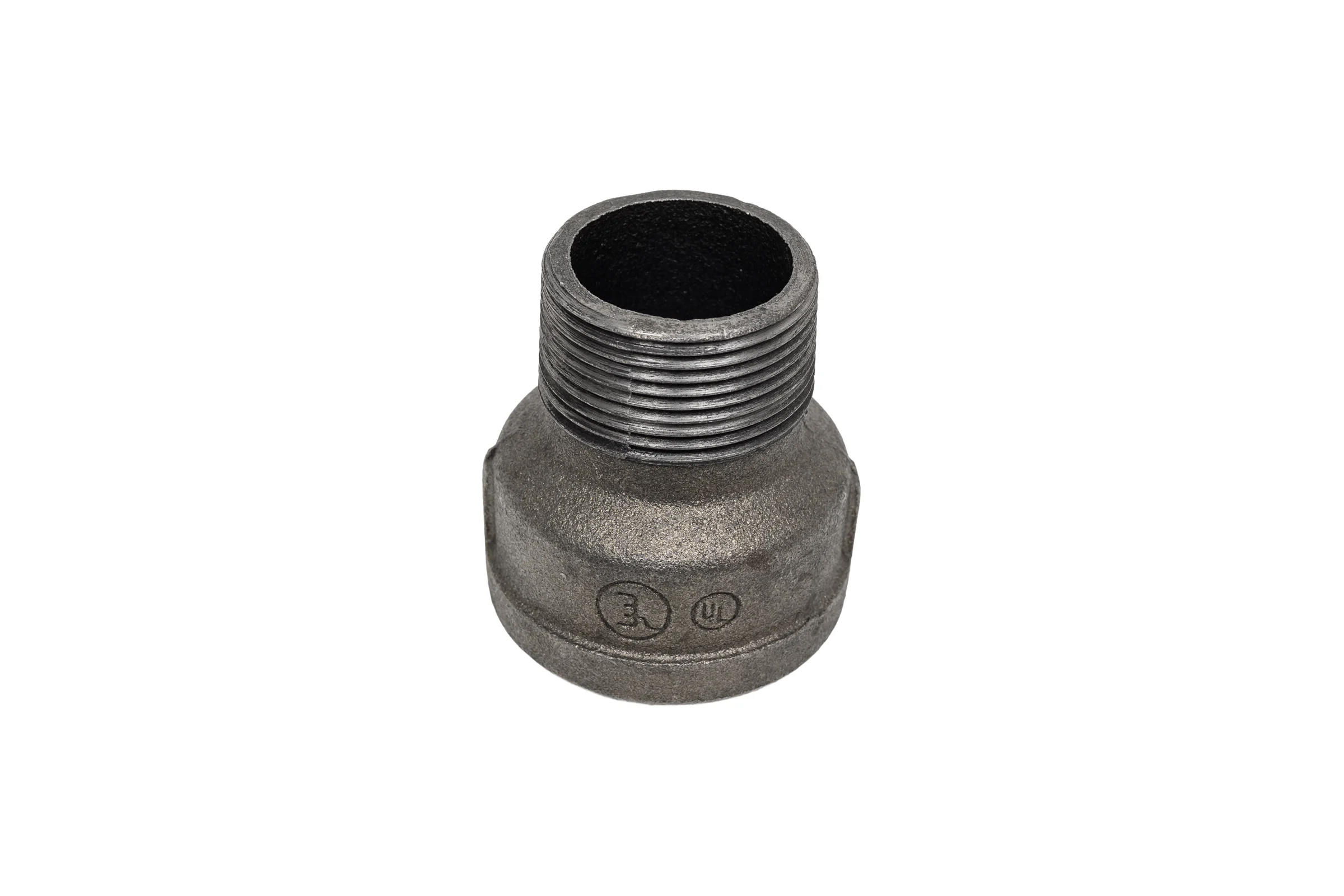 Переход AV Engineering 1 1/2" х 1 1/4" вн.-нар., чугун черный AVEC471112114