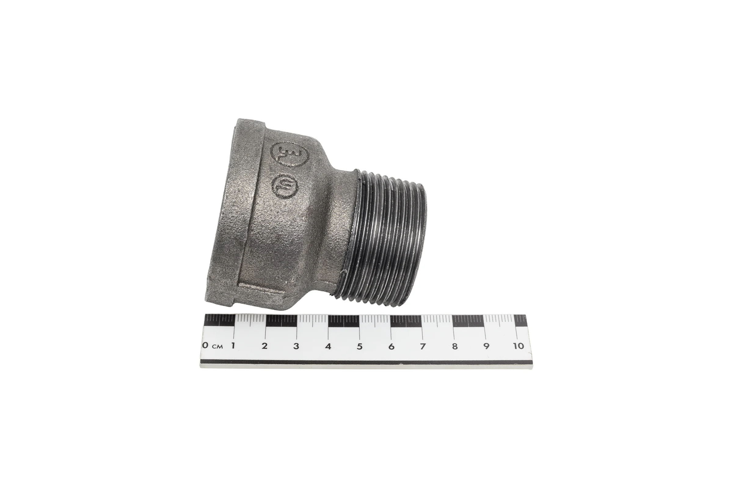 Переход AV Engineering 1 1/2" х 1 1/4" вн.-нар., чугун черный AVEC471112114