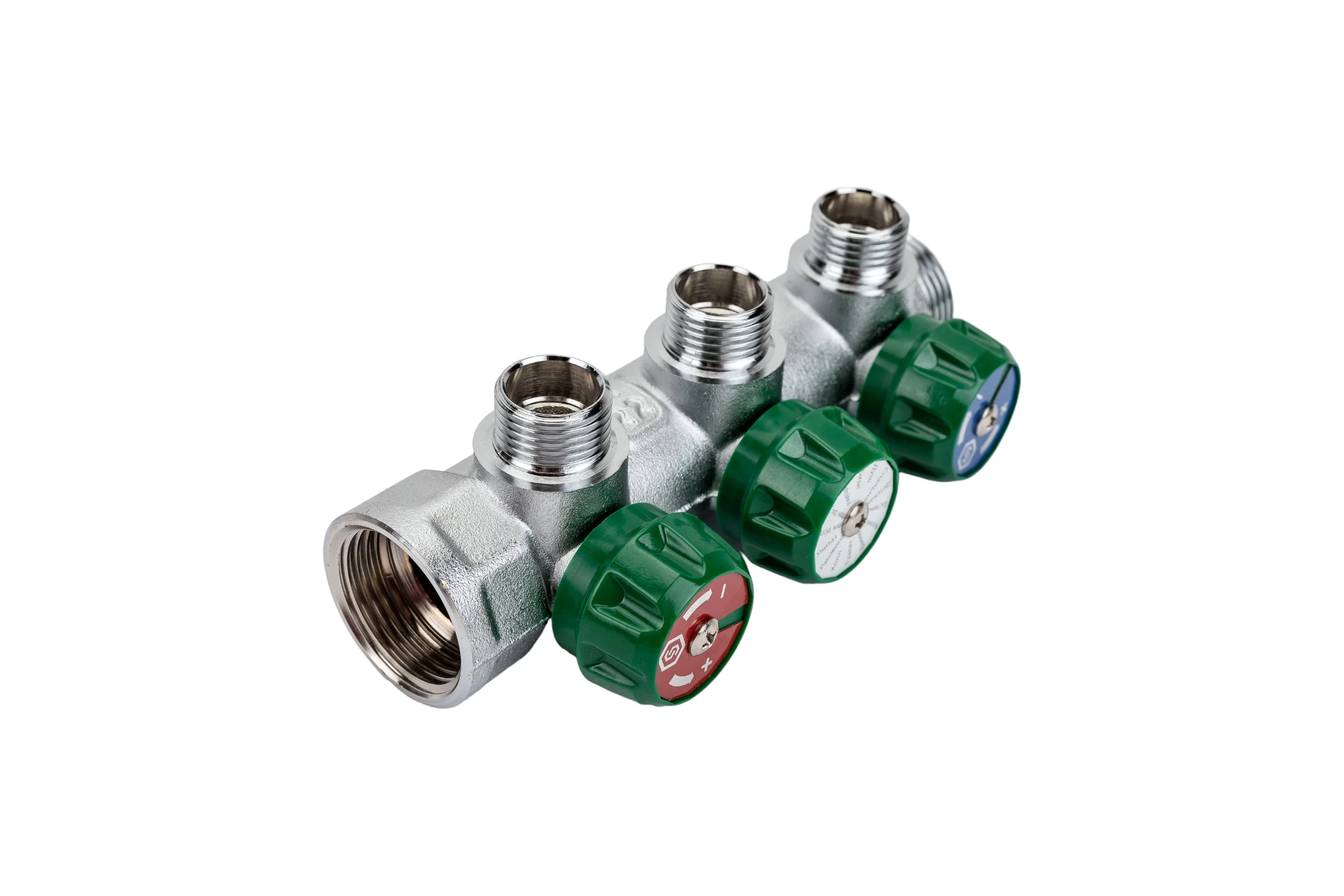 Регулирующий коллектор STOUT 1", 3 отвода 1/2" SMB-6850-011203 RG008UJDJB1NBC