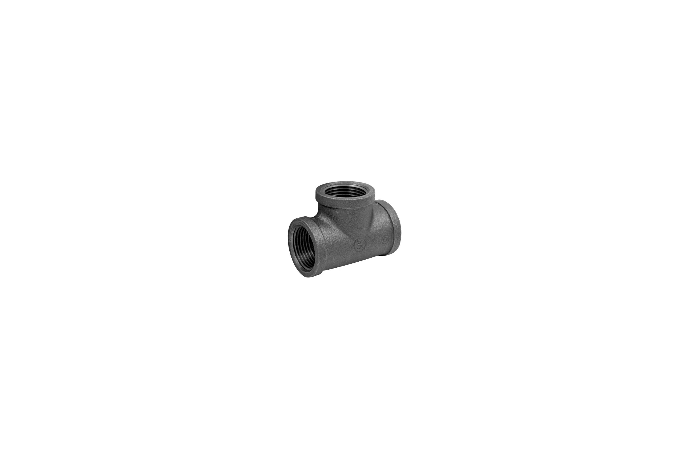 Тройник AV Engineering 1 1/2", чугун черный AVEC421000112