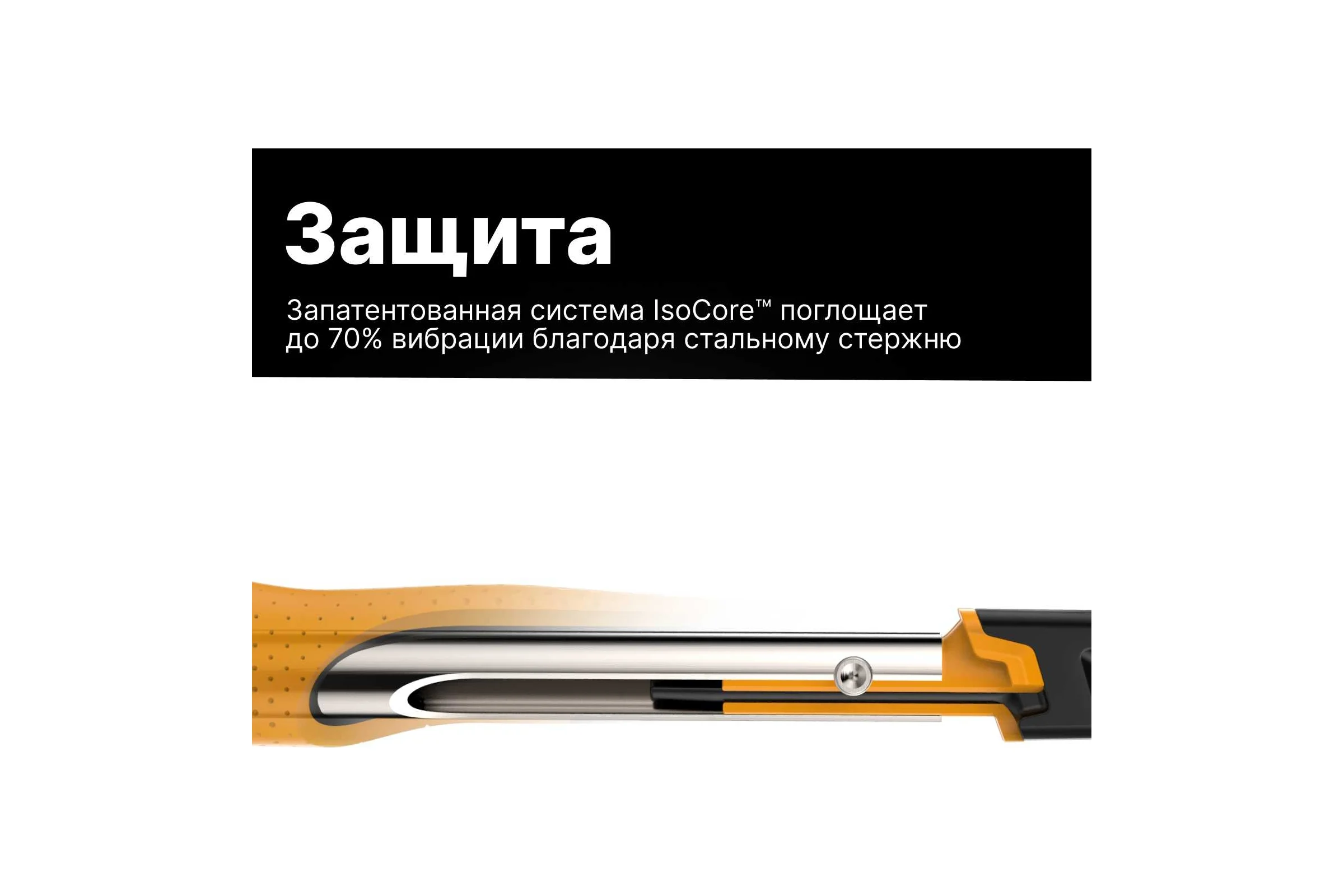 Молоток с загнутым гвоздодёром Fiskars M 16oz 13.5 дюймов 1027202