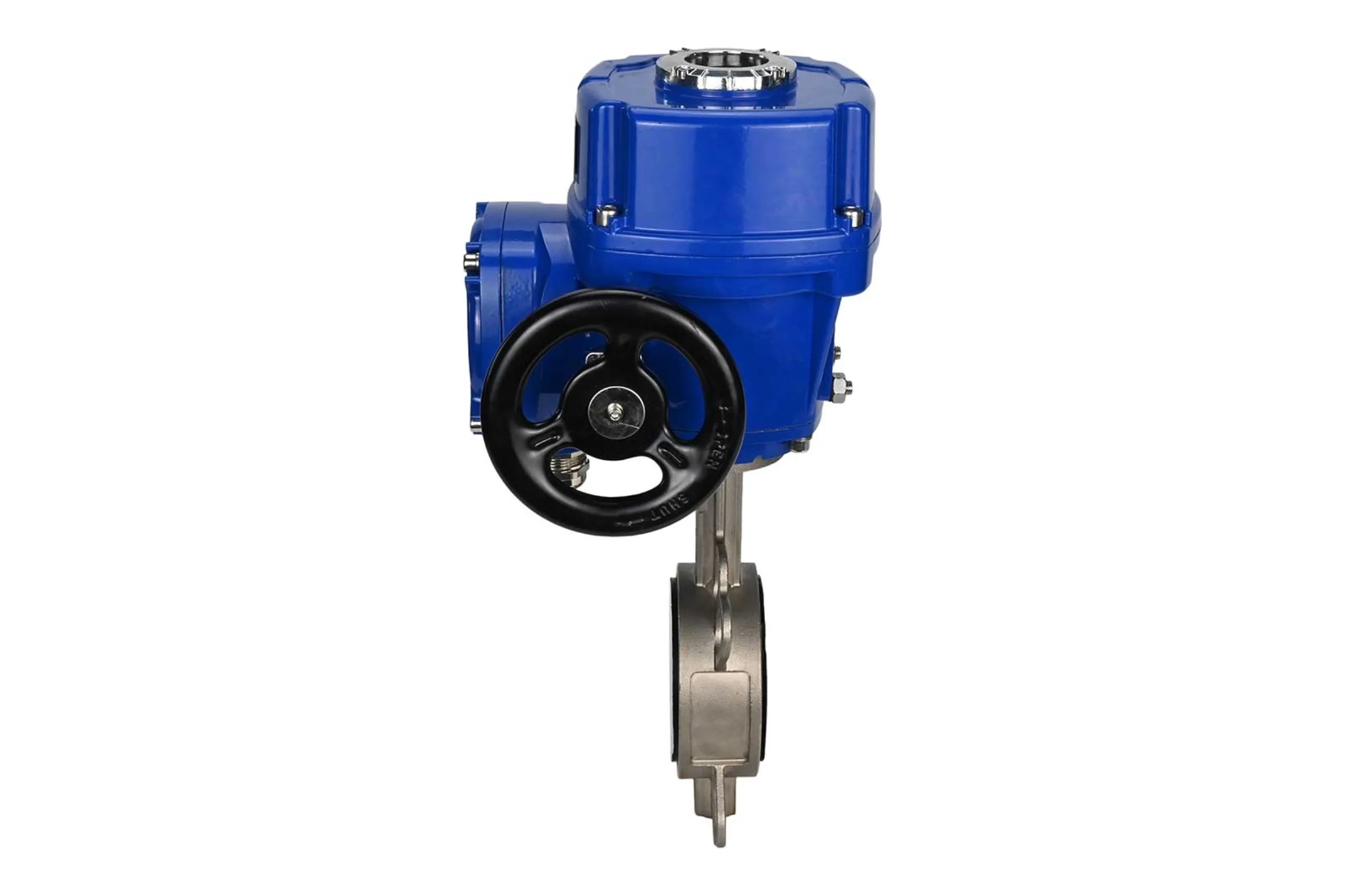 Затвор DN.ru 316L-316L-PTFE Ду150 Ру16 с электроприводом QT-W (M)-040 380В D050-12575